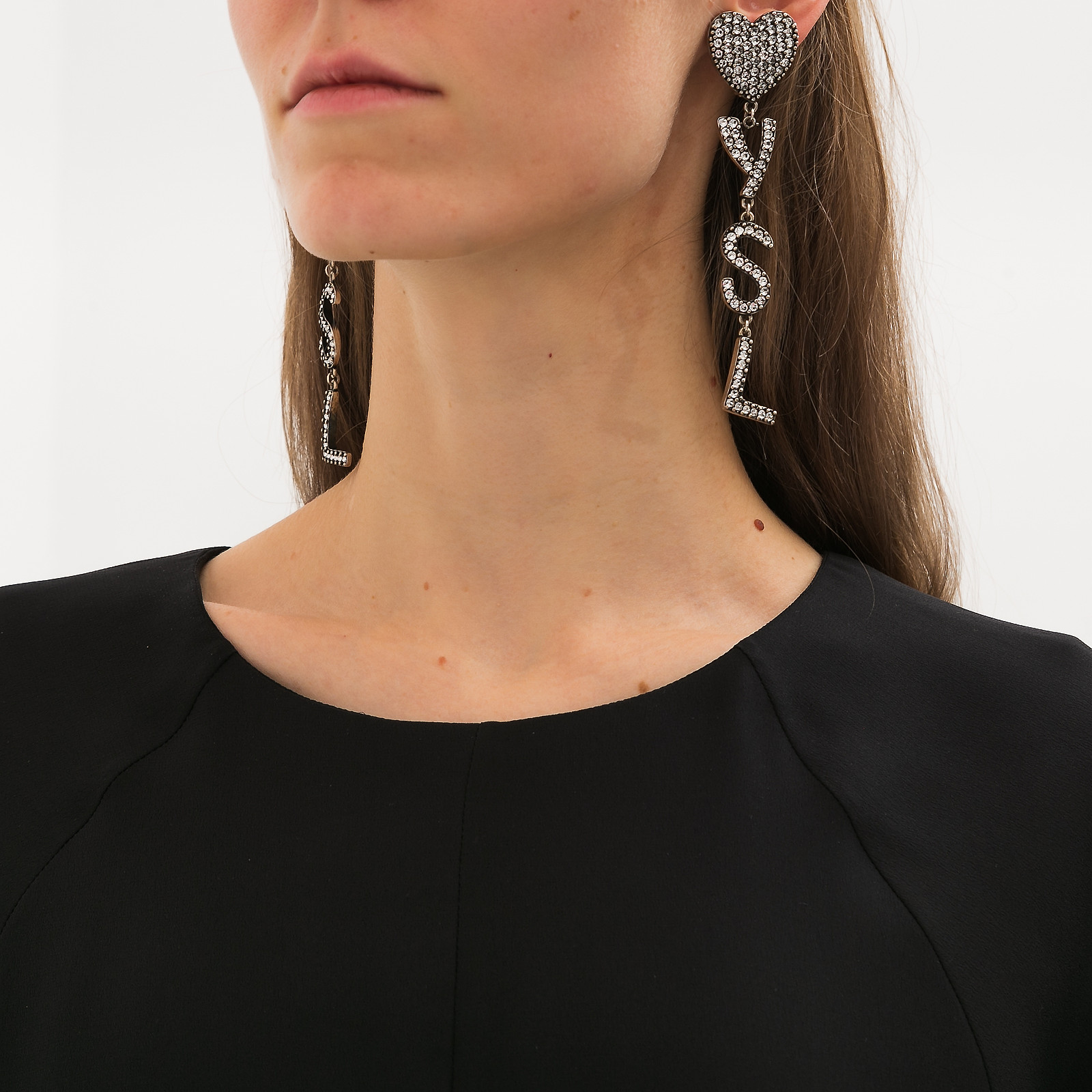Клипсы Saint Laurent - купить оригинал в секонд-хенде SFS - 4