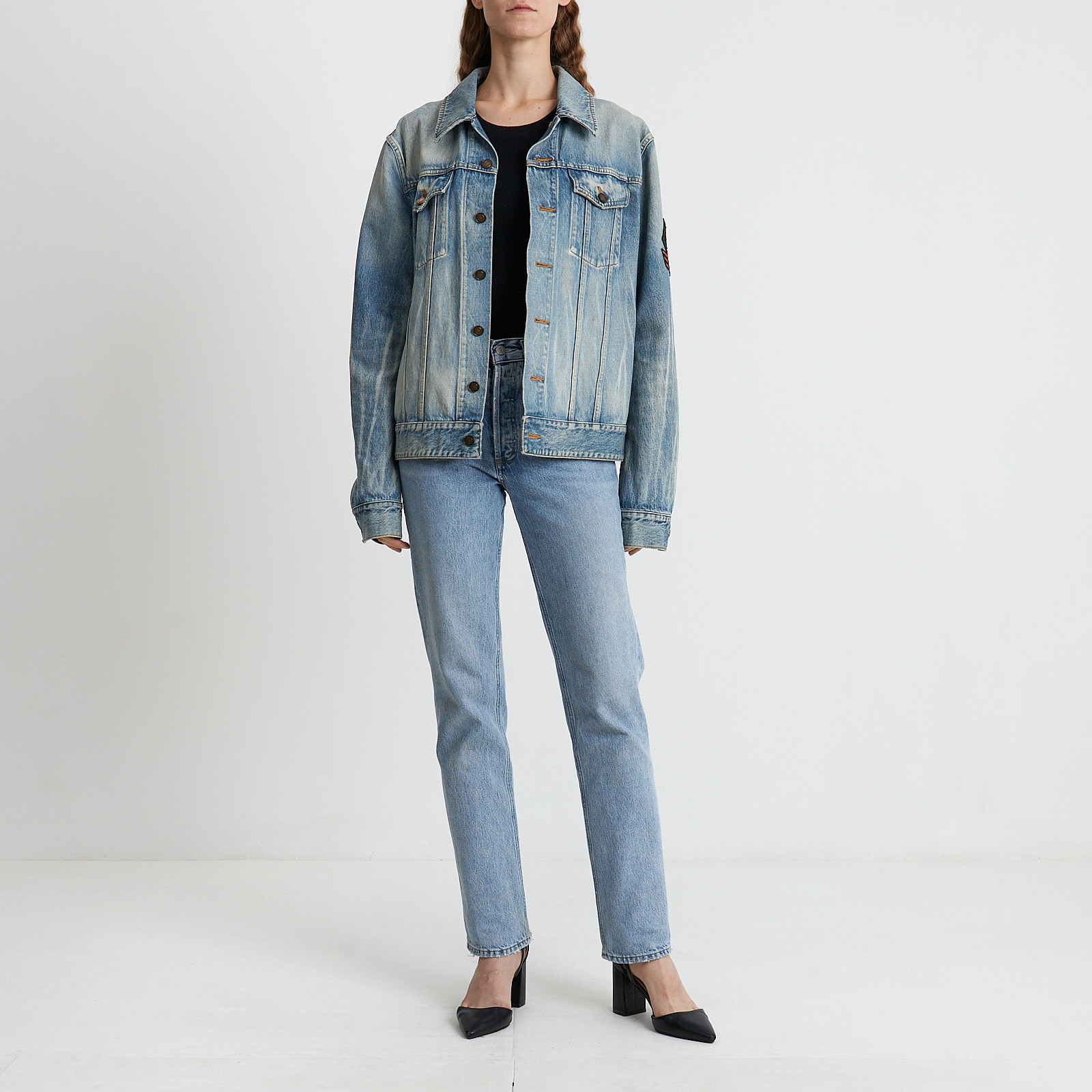 Джинсовая куртка Saint Laurent - купить оригинал в секонд-хенде SFS - 2