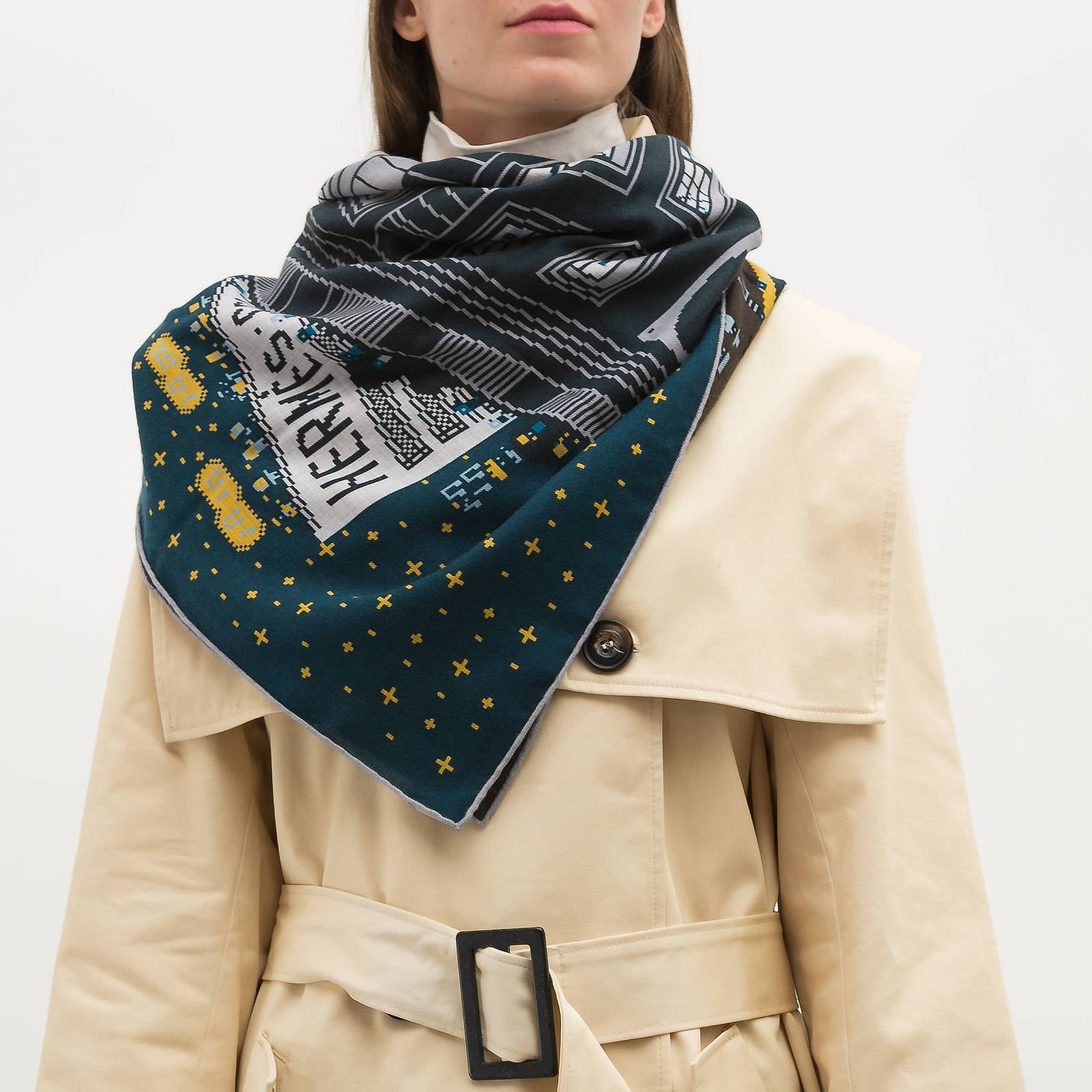 

Шарф Hermes, One Size