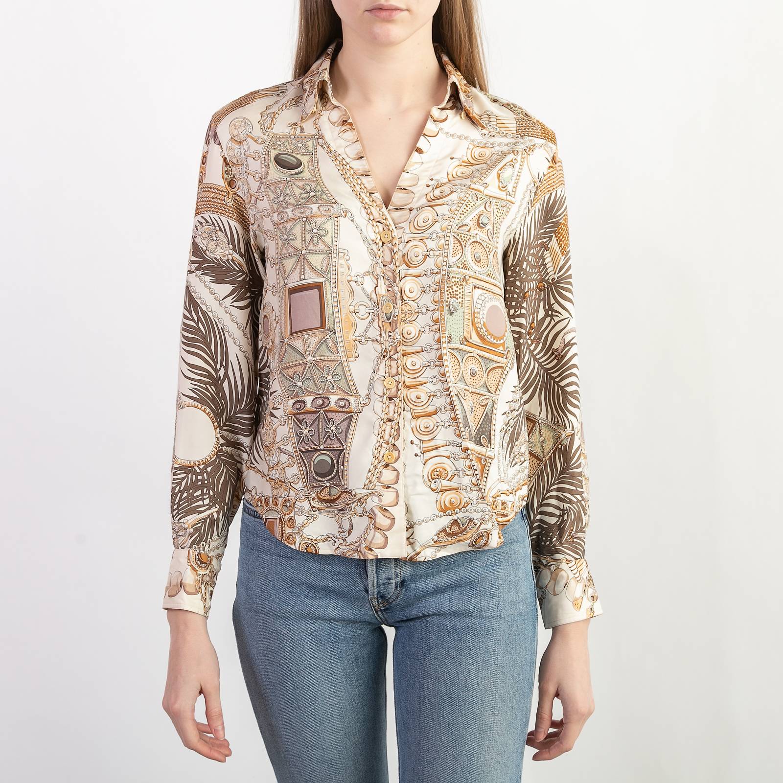 Блуза Hermes - купить оригинал в секонд-хенде SFS