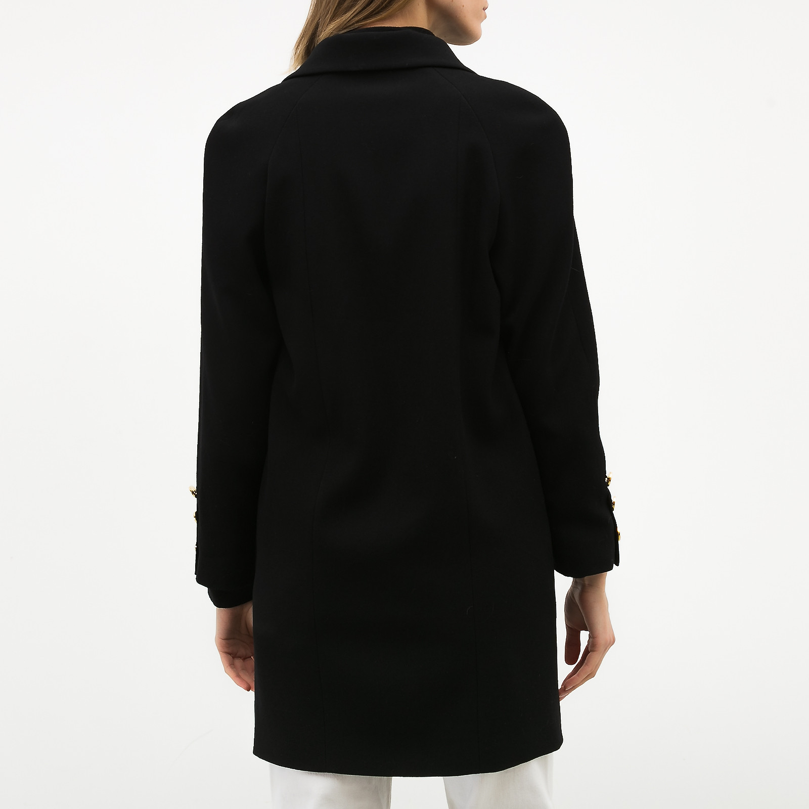 Пальто черного цвета Maison Margiela - фото из каталога магазина брендовой одежды Second Friend Store Пальто Maison Margiela - купить оригинал в секонд-хенде SFS - 3