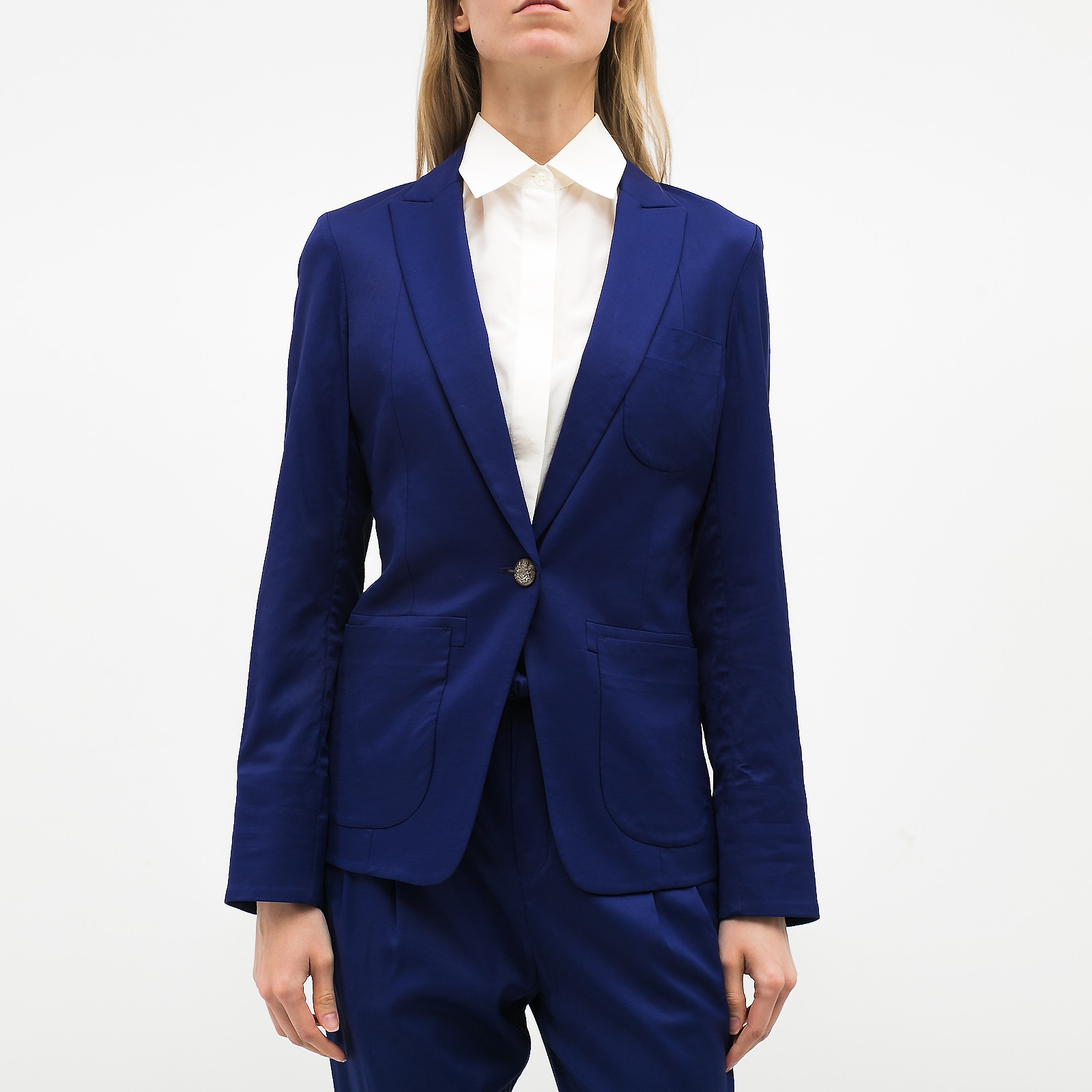 Костюм синего цвета Paul by Paul Smith - фото из каталога магазина брендовой одежды Second Friend Store Костюм Paul by Paul Smith - купить оригинал в секонд-хенде SFS - 4