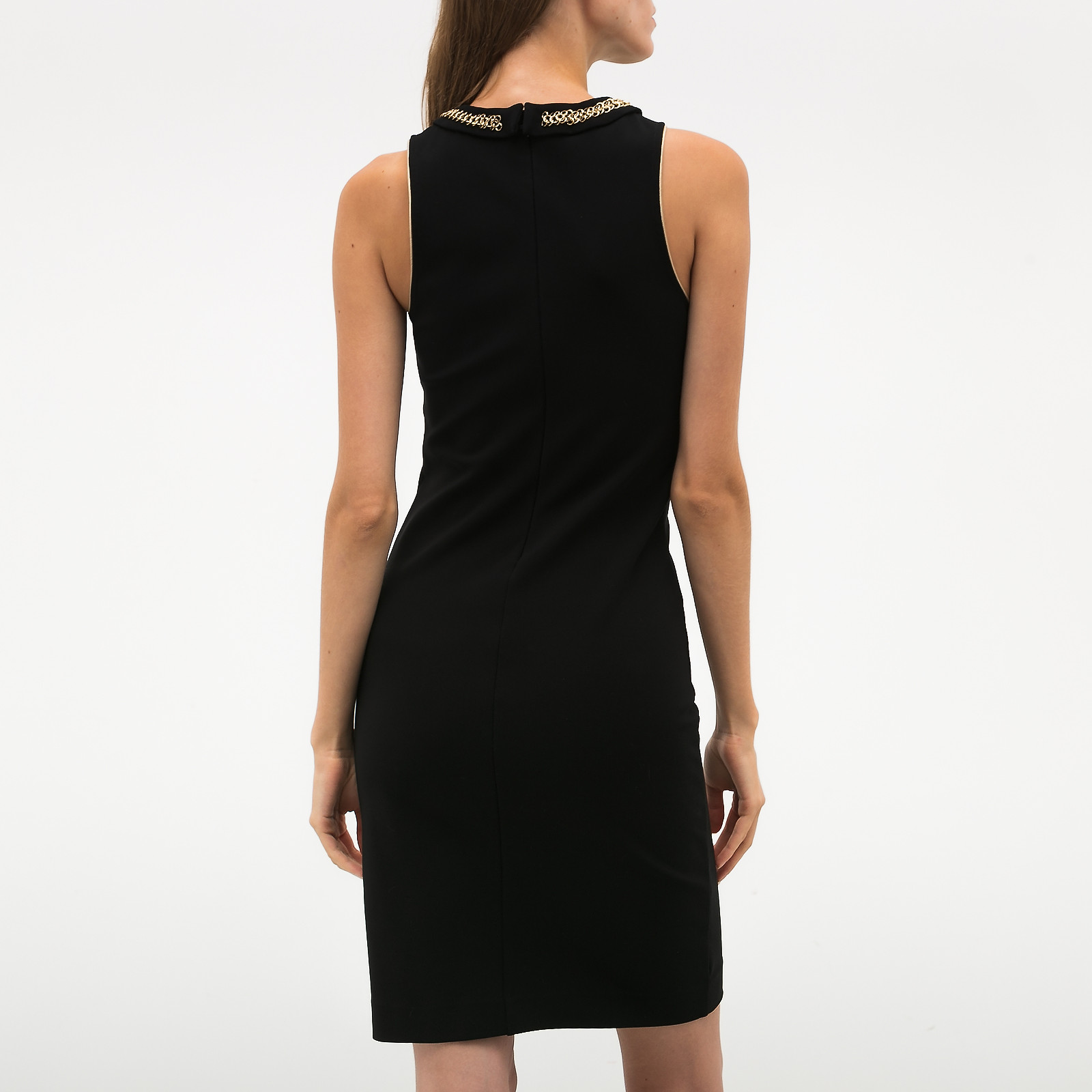 Платье черного цвета Max Mara - фото из каталога магазина брендовой одежды Second Friend Store Платье Max Mara - купить оригинал в секонд-хенде SFS - 2
