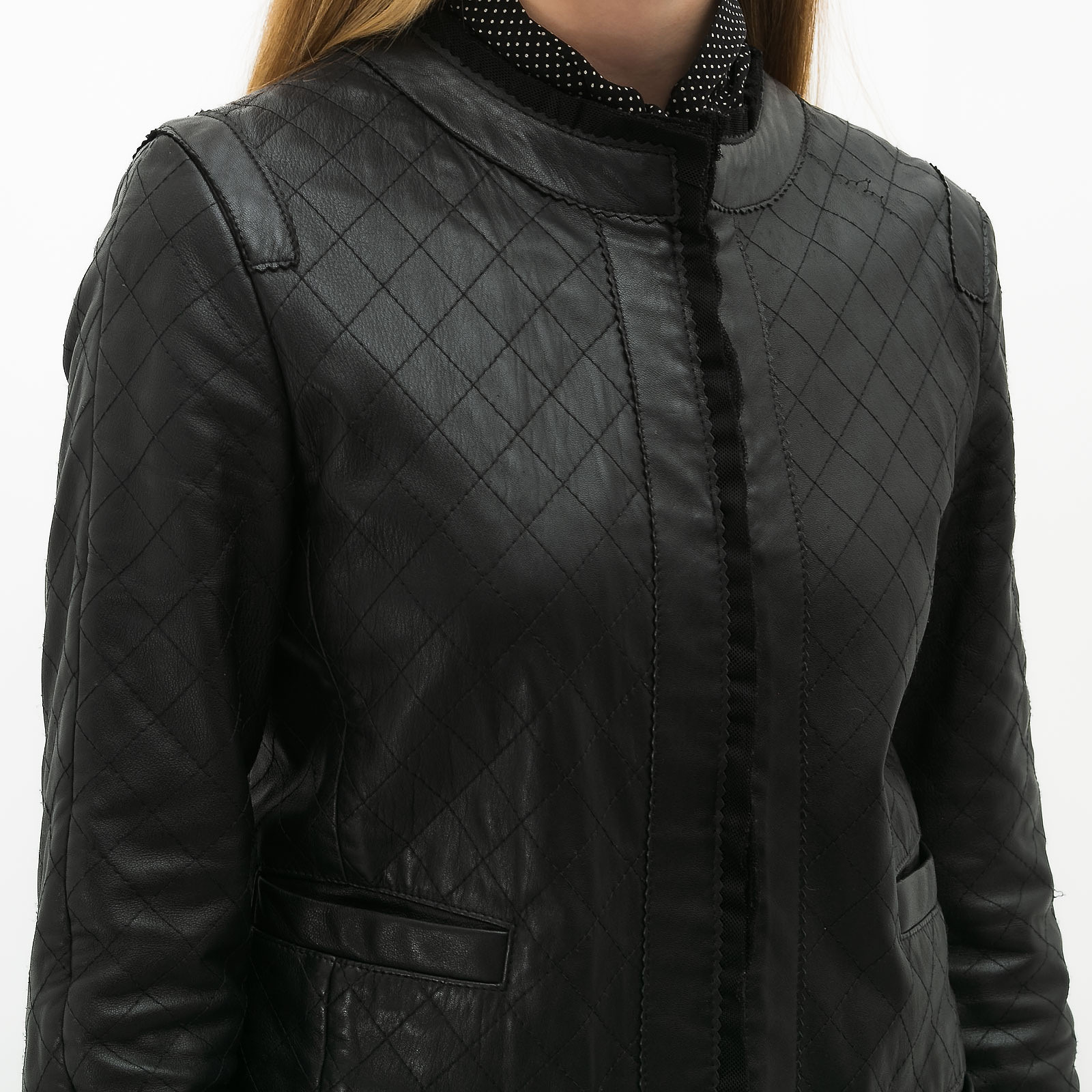 Куртка кожаная D&G - купить оригинал в секонд-хенде SFS - 3