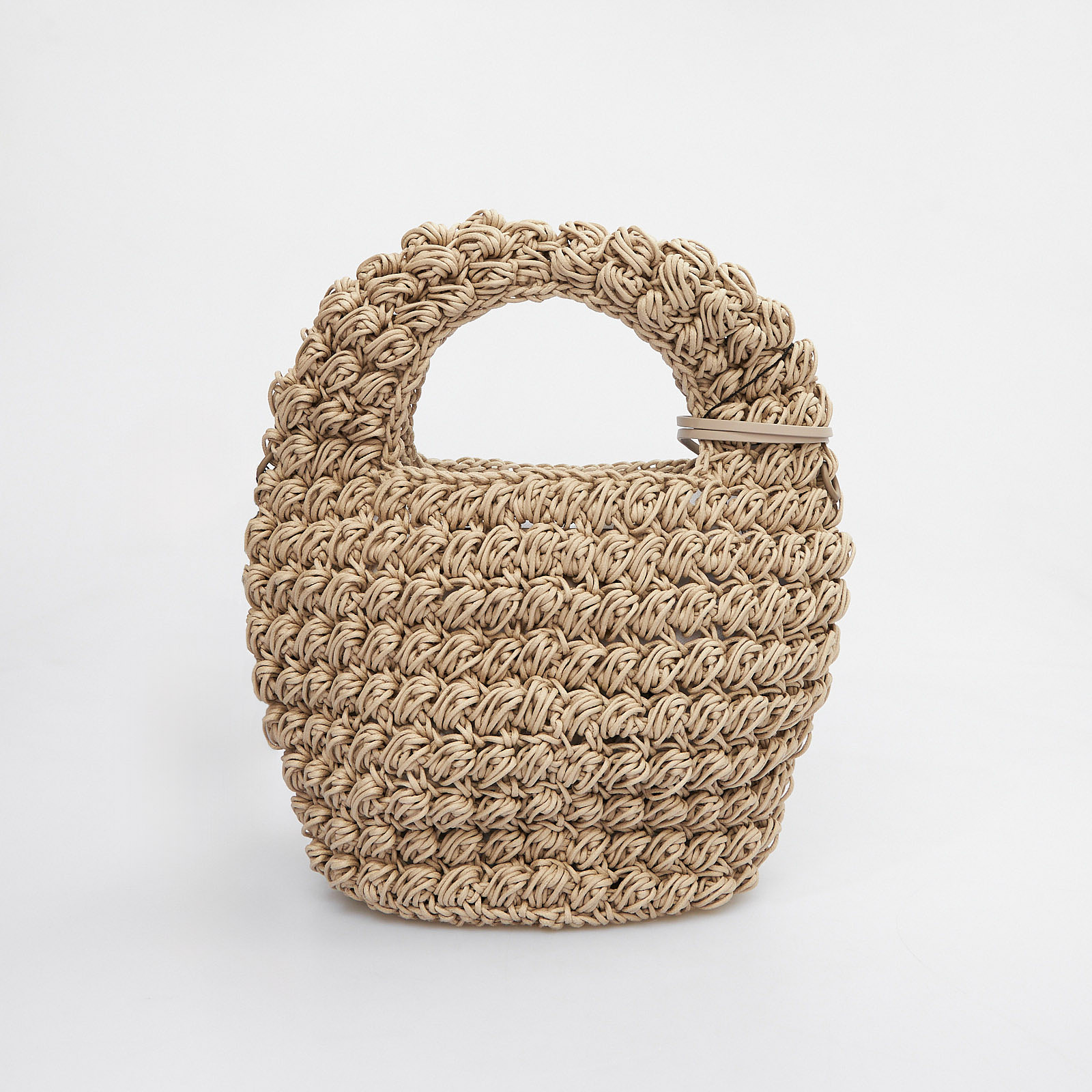 Сумка бежевого цвета JW Anderson - фото из каталога магазина брендовой одежды Second Friend Store Сумка JW Anderson - купить оригинал в секонд-хенде SFS - 4