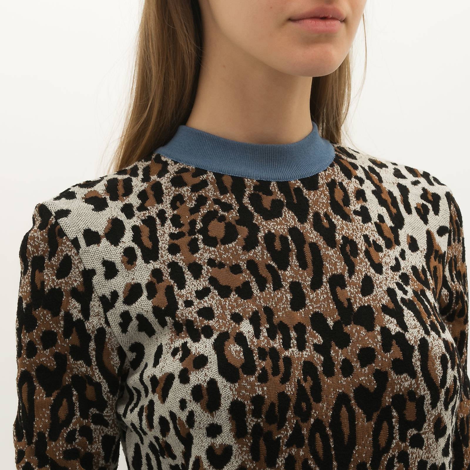 Платье коричневого цвета Stella McCartney - фото из каталога магазина брендовой одежды Second Friend Store Платье Stella McCartney - купить оригинал в секонд-хенде SFS - 4