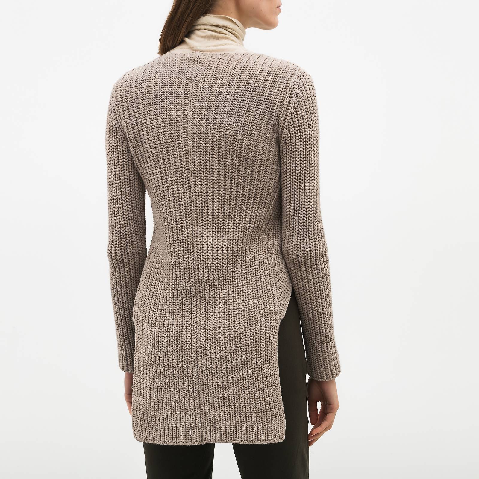 Кардиган Brunello Cucinelli бежевый - купить за 28300 ₽ | SFS