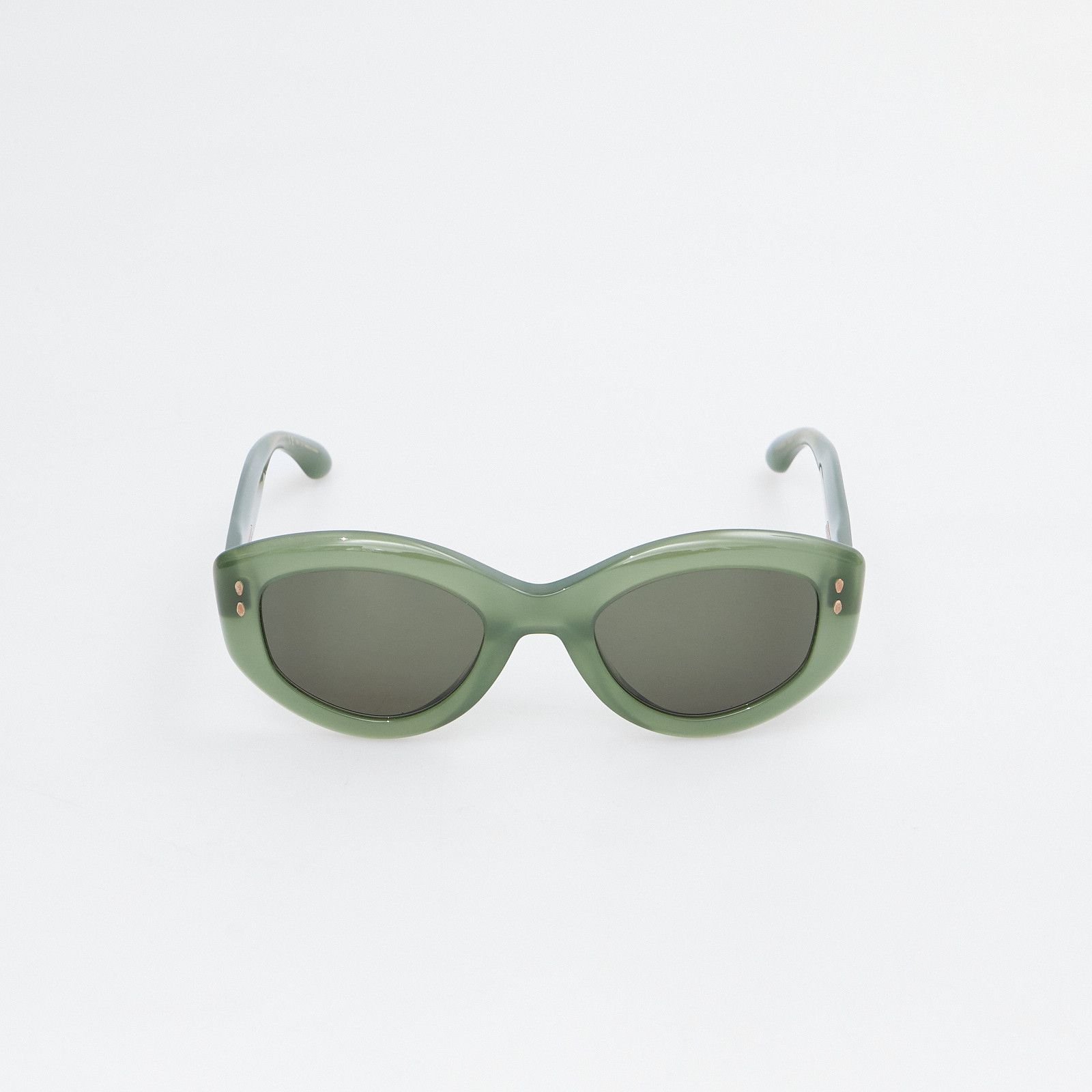 Очки  зеленого цвета Isabel Marant - фото из каталога магазина брендовой одежды Second Friend Store Очки Isabel Marant - купить оригинал в секонд-хенде SFS - 1