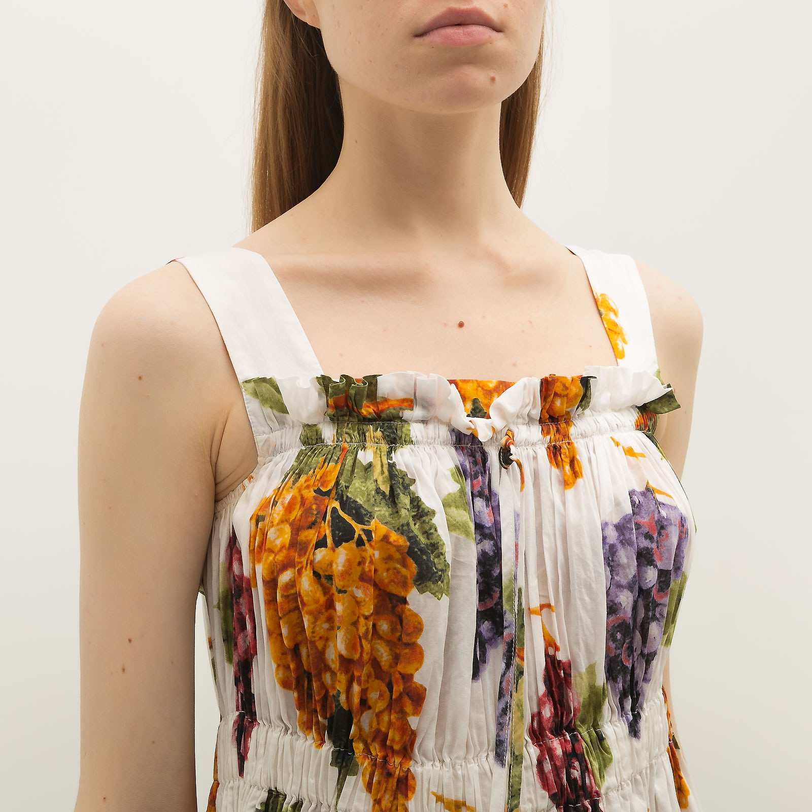 Платье белого цвета Vivienne Westwood - фото из каталога магазина брендовой одежды Second Friend Store Платье Vivienne Westwood - купить оригинал в секонд-хенде SFS - 4