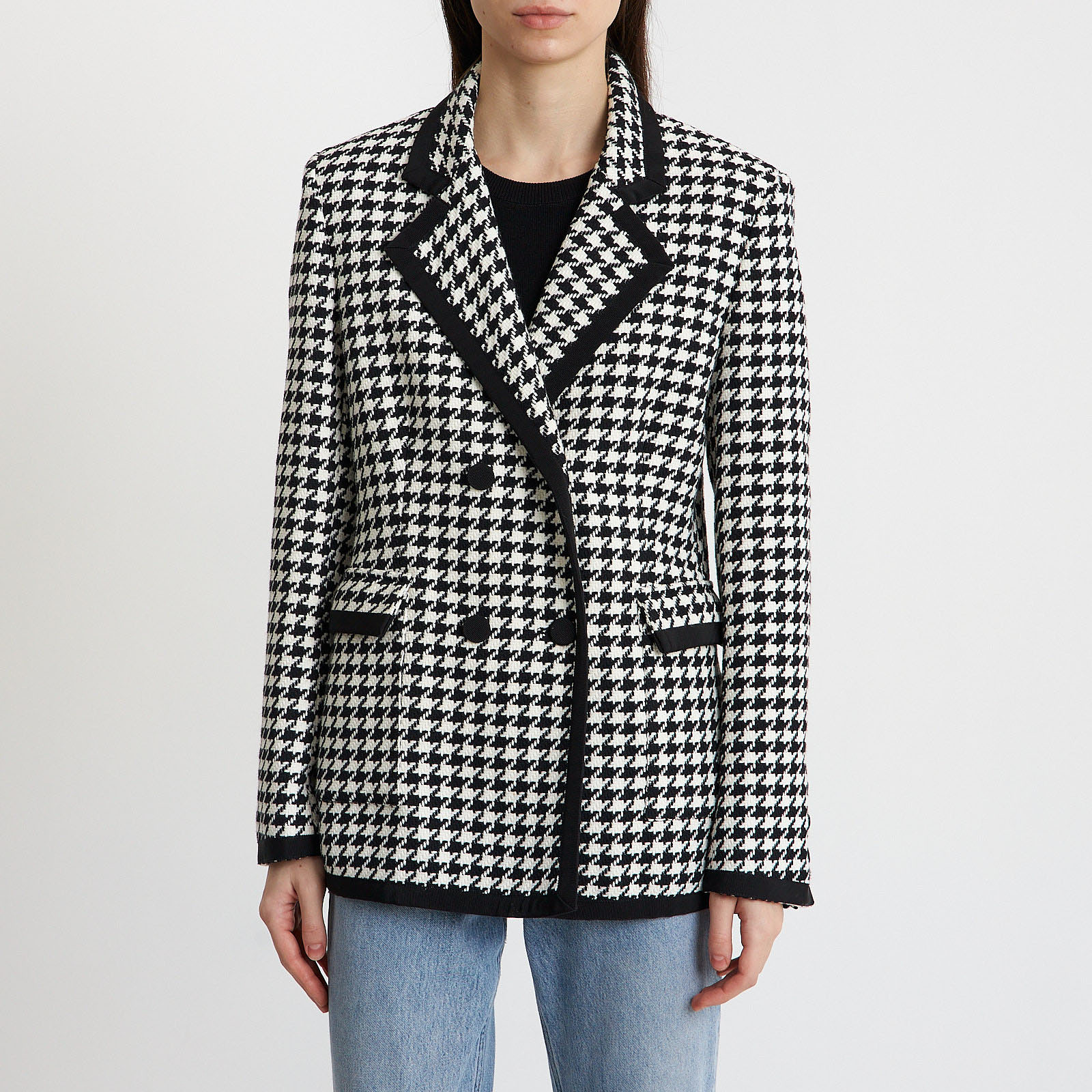 Пиджак белого цвета MSGM - фото из каталога магазина брендовой одежды Second Friend Store Пиджак MSGM - купить оригинал в секонд-хенде SFS - 1