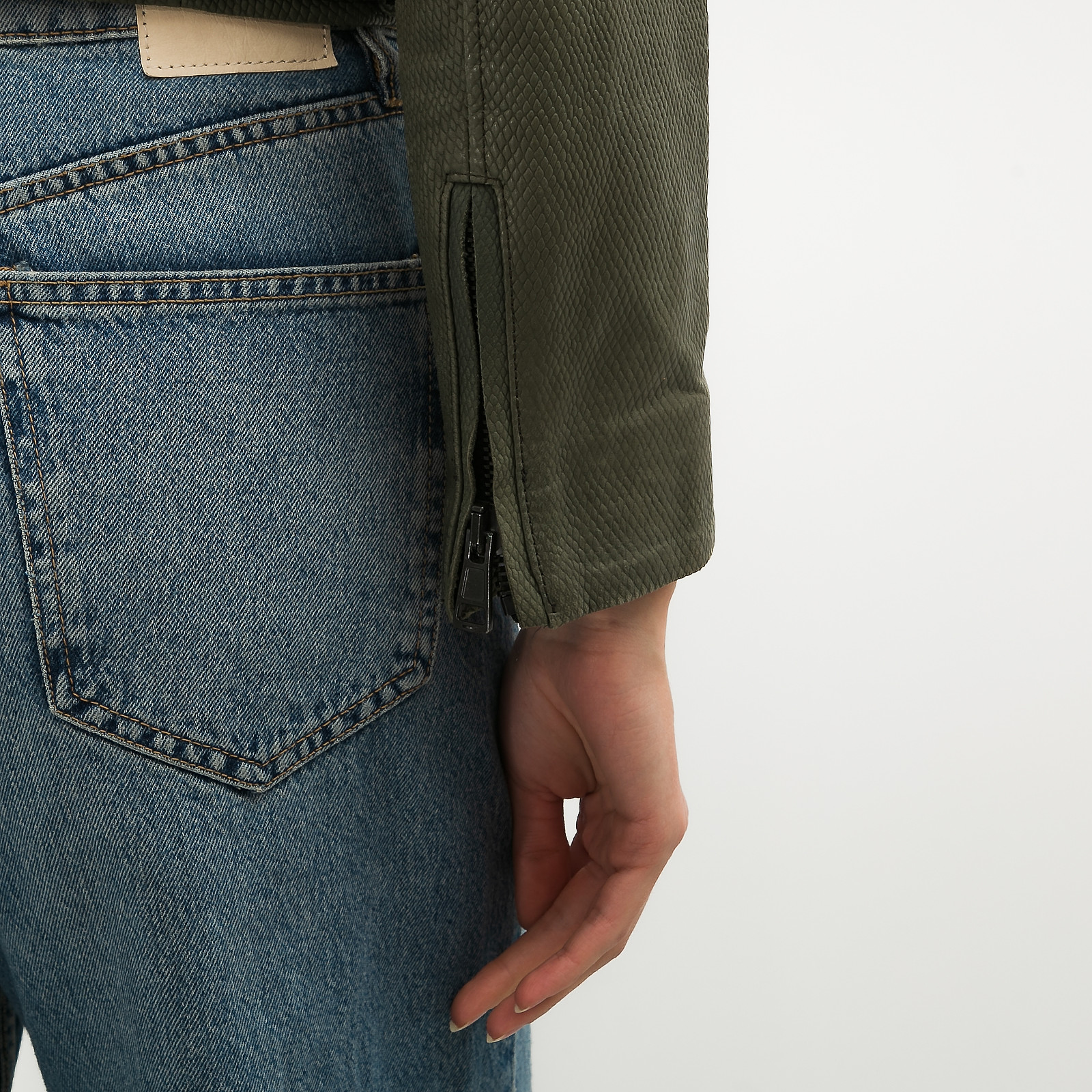 Куртка кожаная Acne Studios - купить оригинал в секонд-хенде SFS - 5