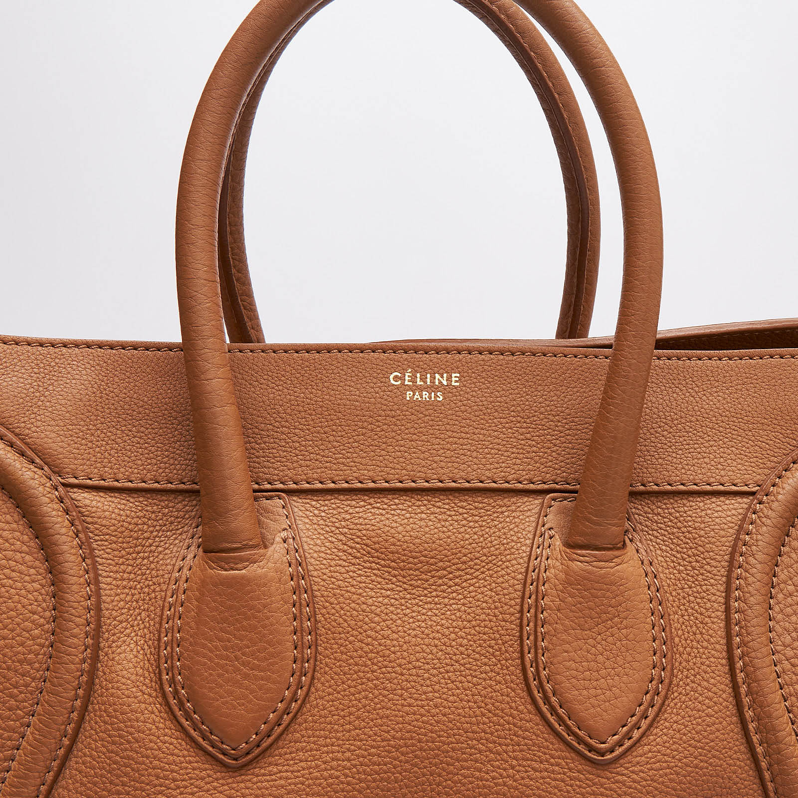 Сумка  коричневого цвета Celine - фото из каталога магазина брендовой одежды Second Friend Store Сумка Celine - купить оригинал в секонд-хенде SFS - 5