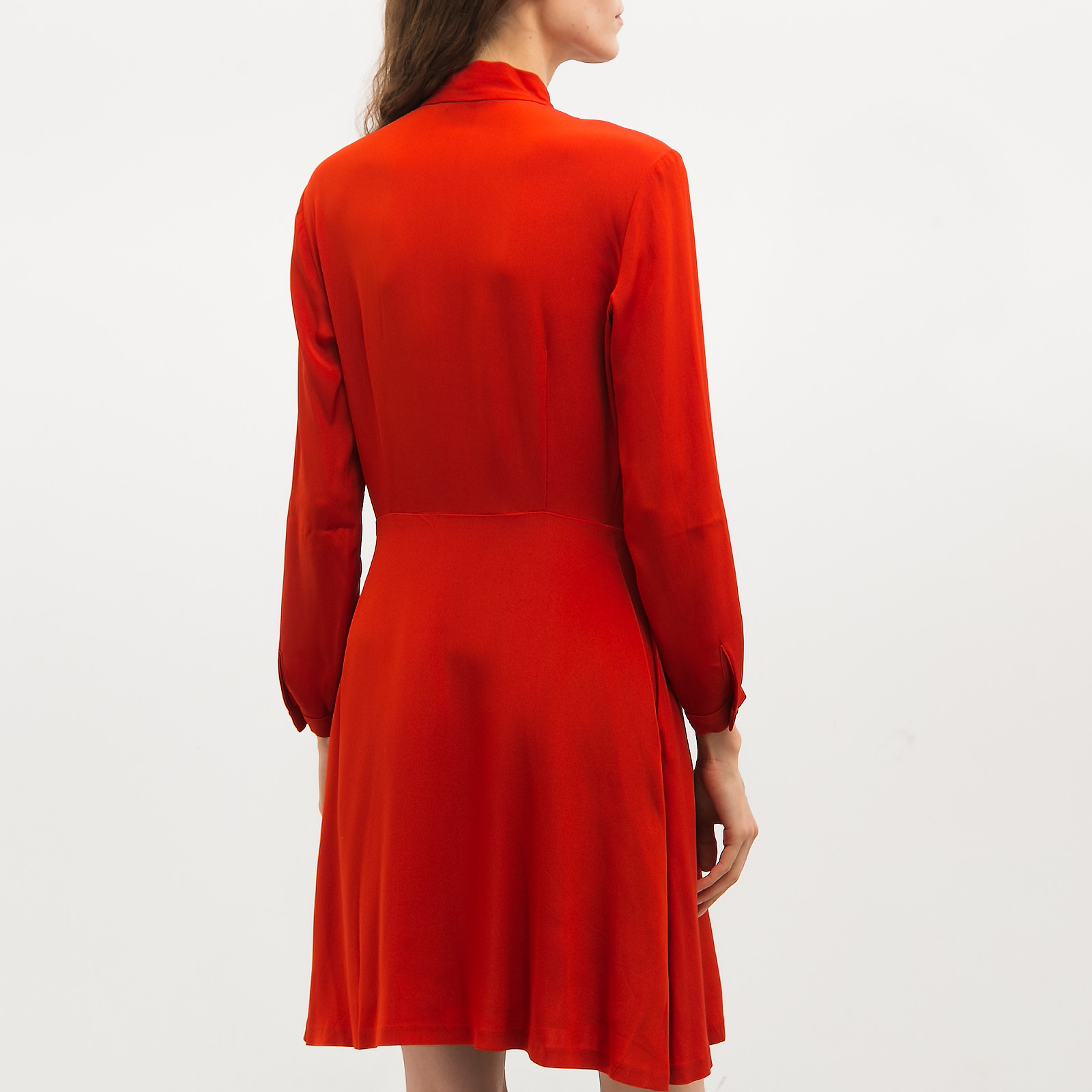 Платье красного цвета Alexander Terekhov - фото из каталога магазина брендовой одежды Second Friend Store Платье Alexander Terekhov - купить оригинал в секонд-хенде SFS - 2