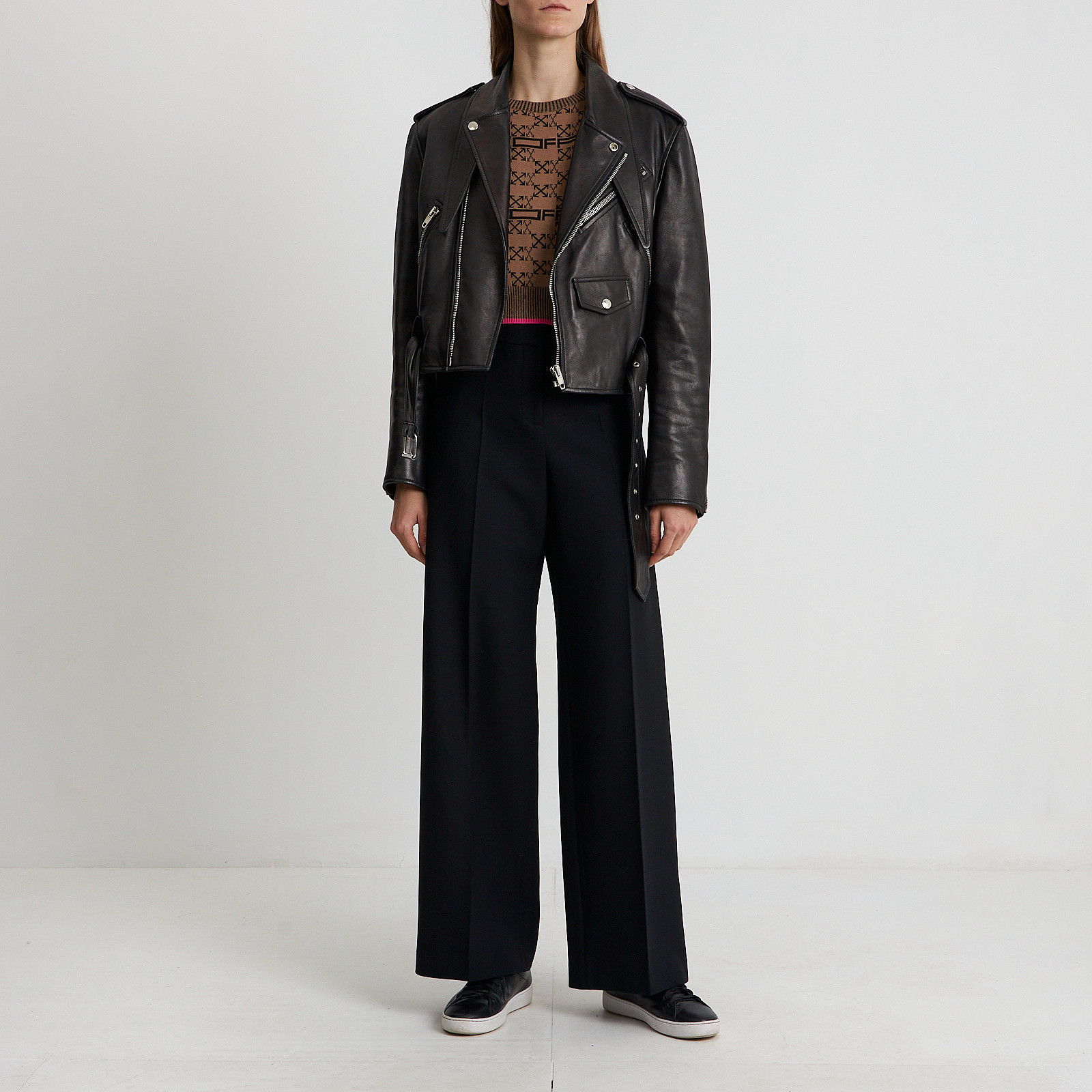 Кожаная куртка Balenciaga - купить оригинал в секонд-хенде SFS - 2