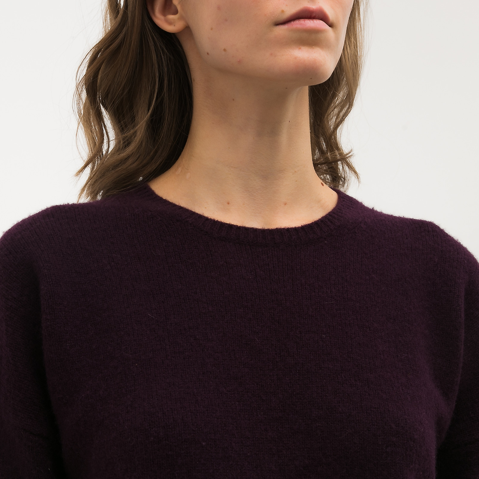 Свитер фиолетового цвета Max Mara - фото из каталога магазина брендовой одежды Second Friend Store Свитер Max Mara - купить оригинал в секонд-хенде SFS - 4