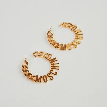 Серьги H&M x Moschino