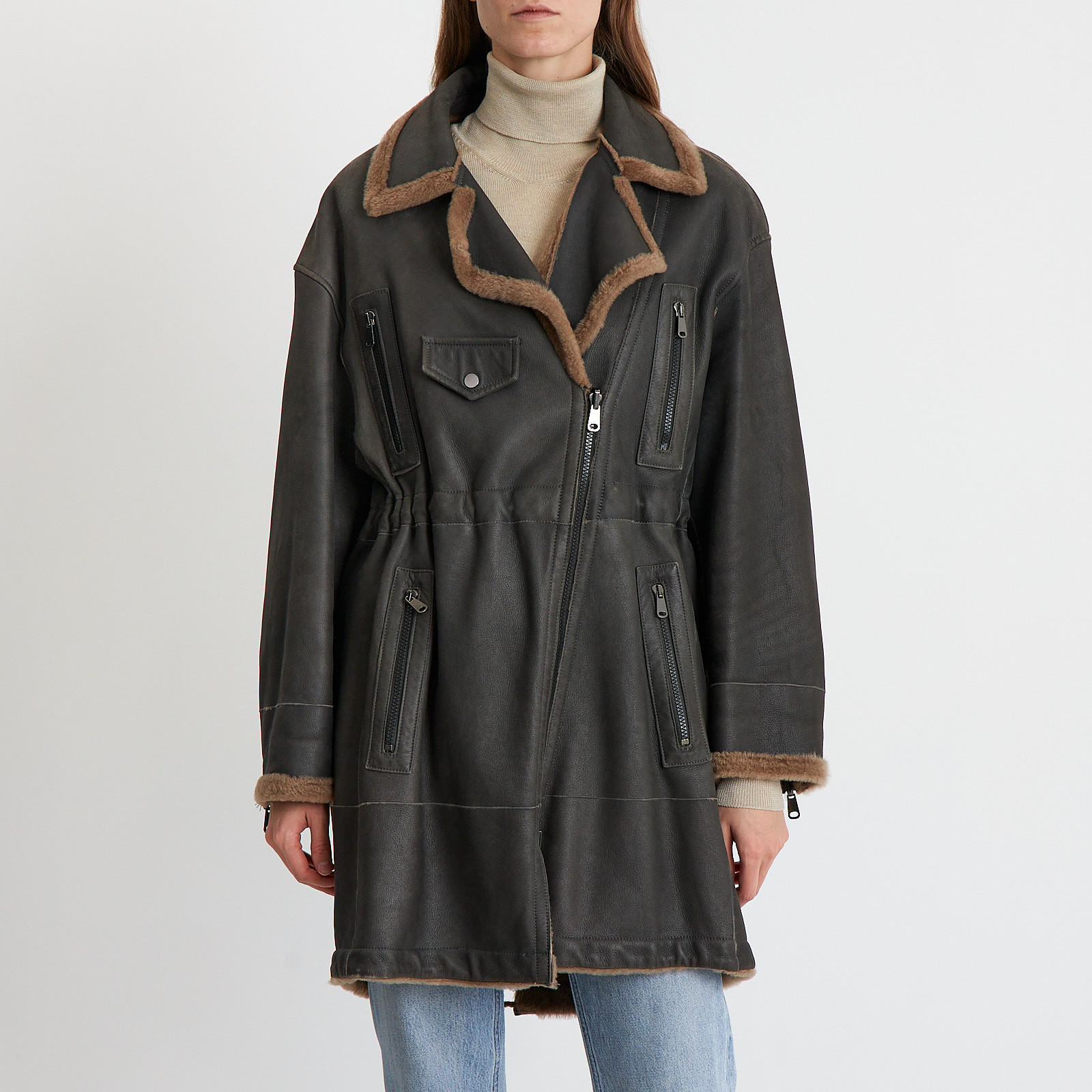 Дубленка Brunello Cucinelli - купить оригинал в секонд-хенде SFS - 2