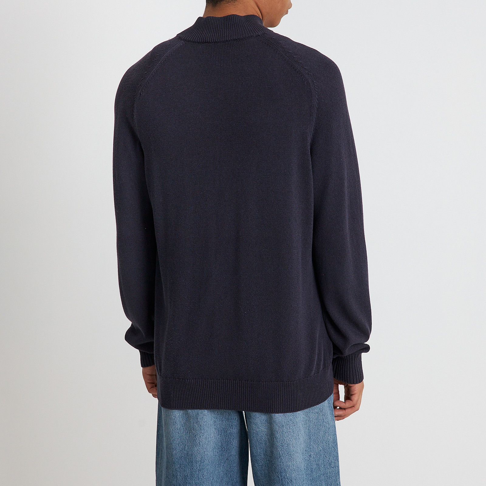 Свитер синего цвета Loro Piana - фото из каталога магазина брендовой одежды Second Friend Store Свитер Loro Piana - купить оригинал в секонд-хенде SFS - 3