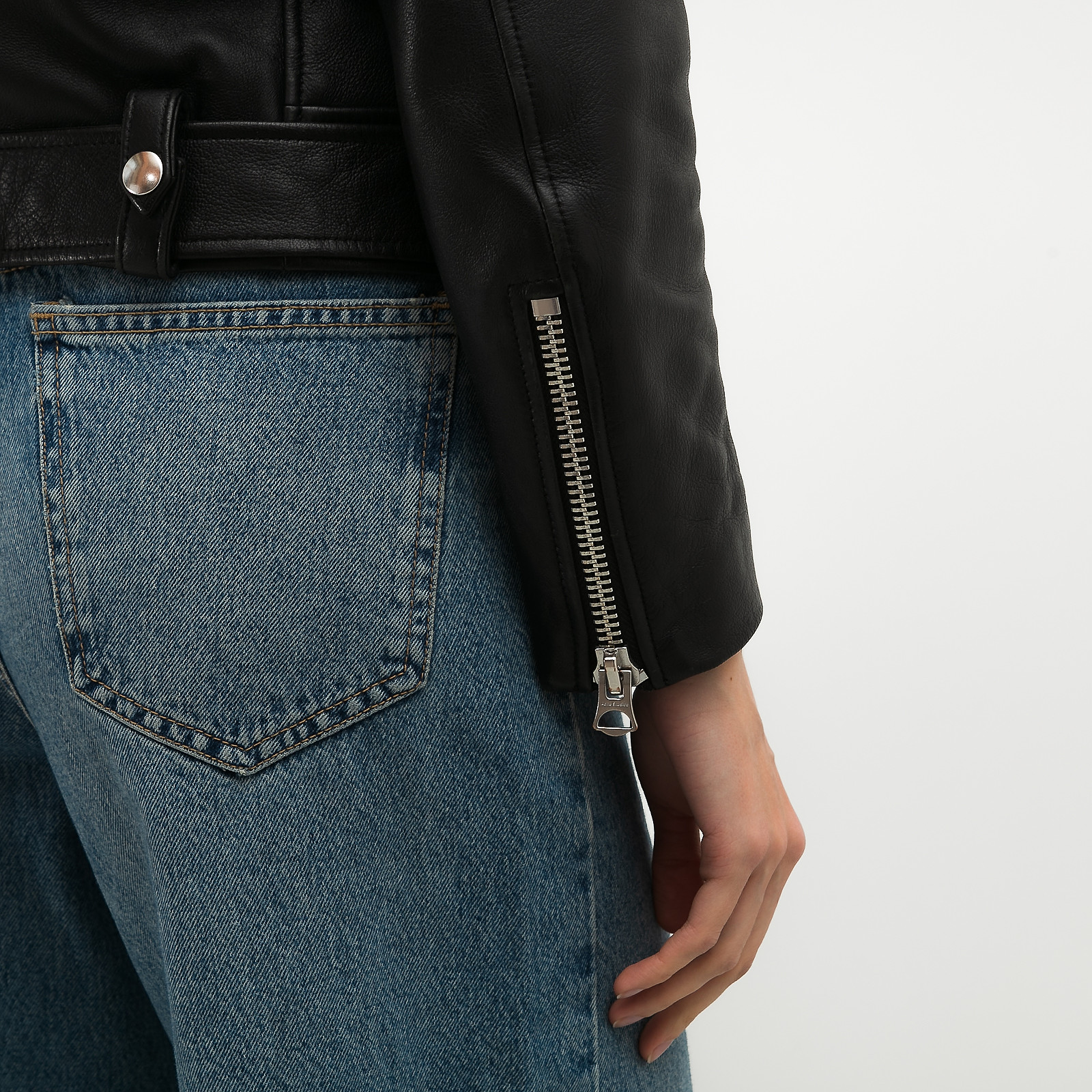 Куртка кожаная Acne Studios - купить оригинал в секонд-хенде SFS - 5