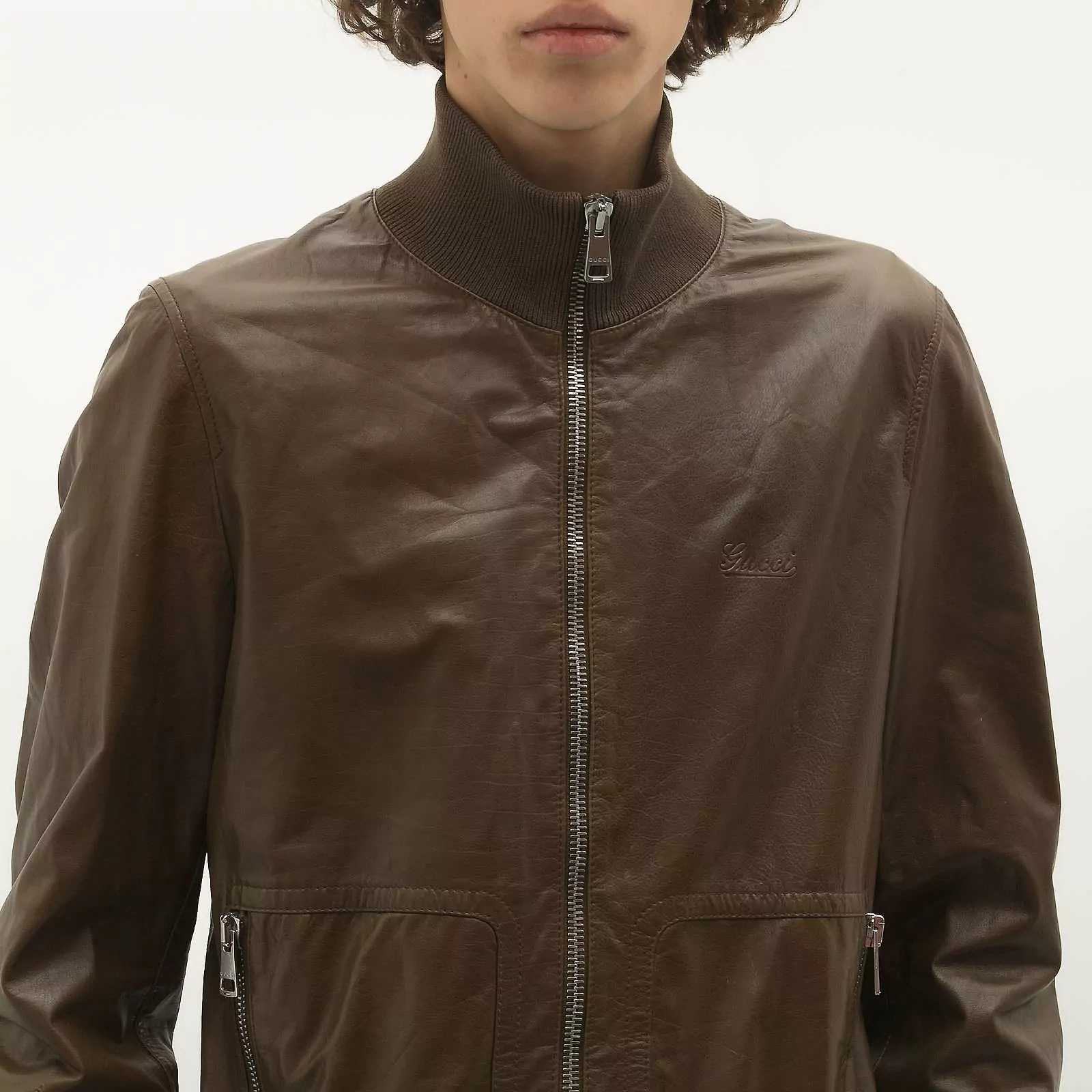 Куртка кожаная Gucci - купить оригинал в секонд-хенде SFS - 4