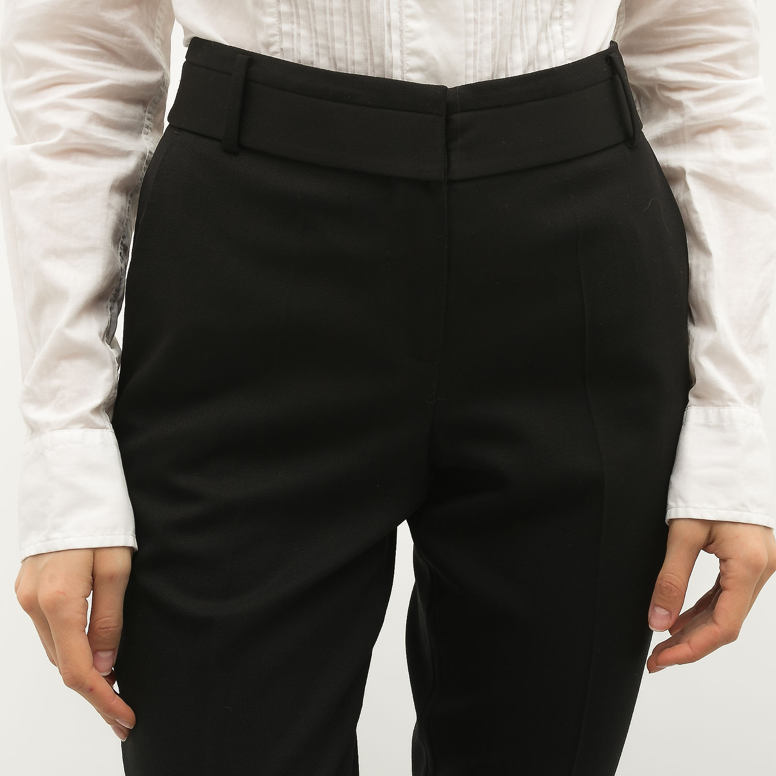Брюки черного цвета Alexander Wang - фото из каталога магазина брендовой одежды Second Friend Store Брюки Alexander Wang - купить оригинал в секонд-хенде SFS - 4