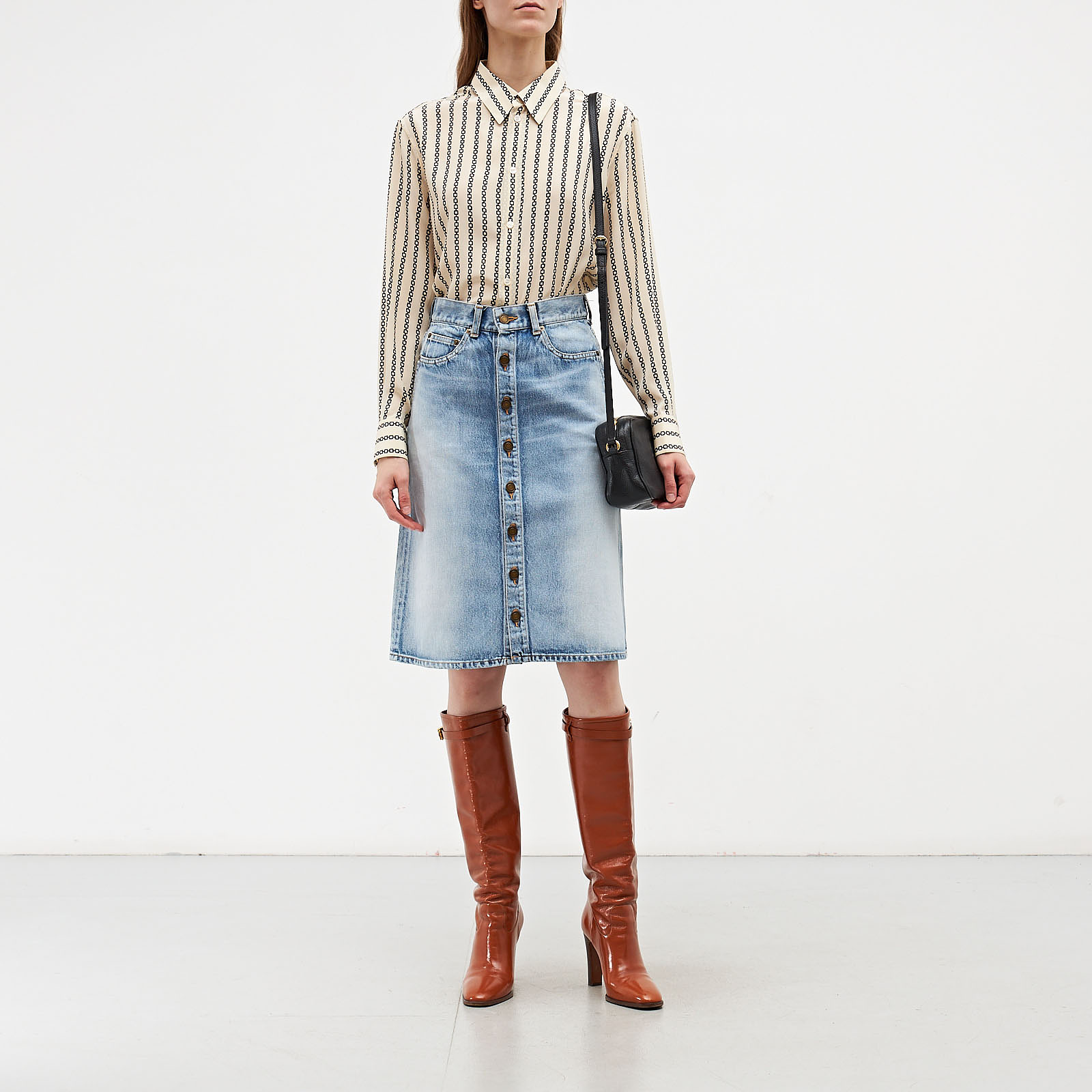Юбка Saint Laurent - купить оригинал в секонд-хенде SFS - 2