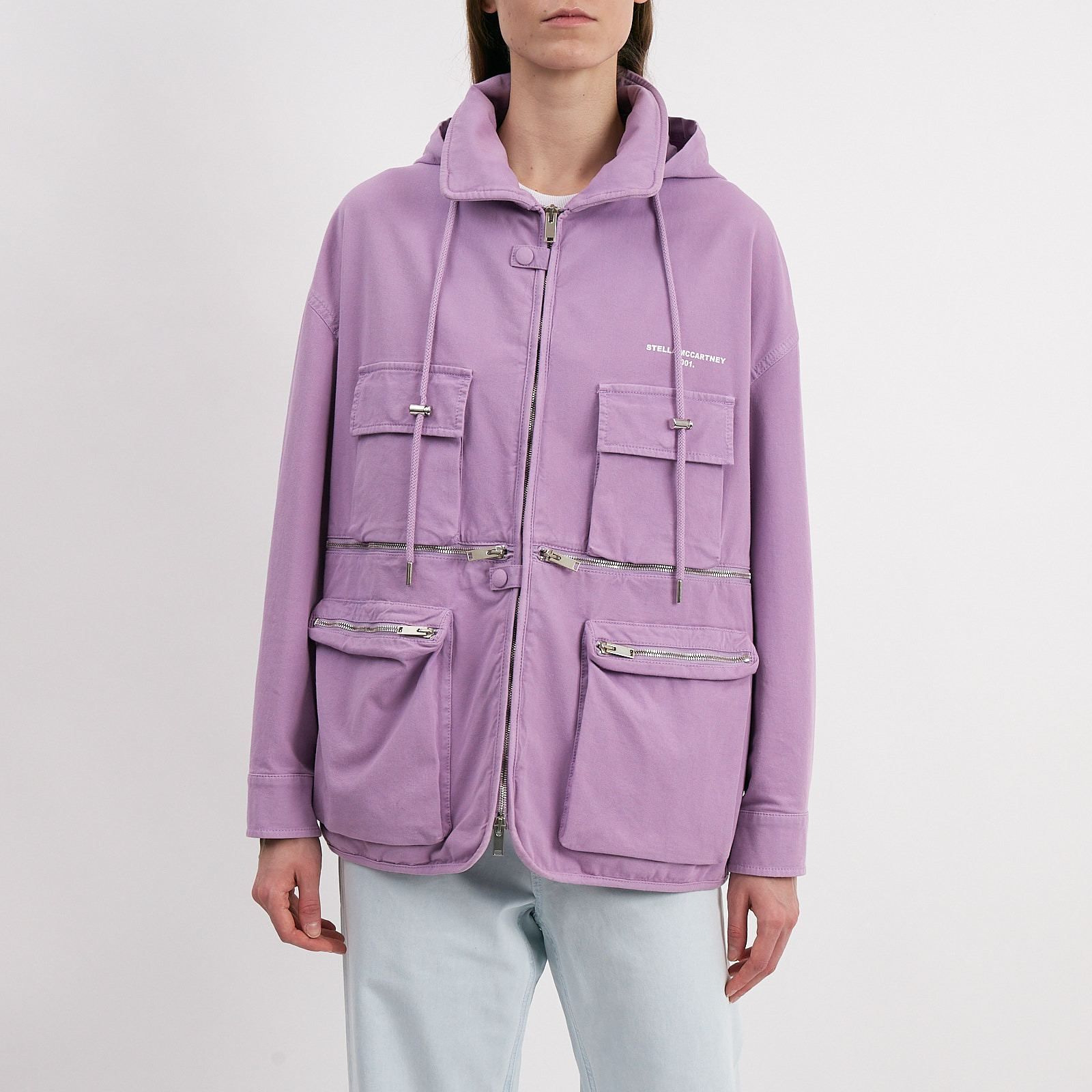 Куртка розового цвета Stella McCartney - фото из каталога магазина брендовой одежды Second Friend Store Куртка Stella McCartney - купить оригинал в секонд-хенде SFS - 1