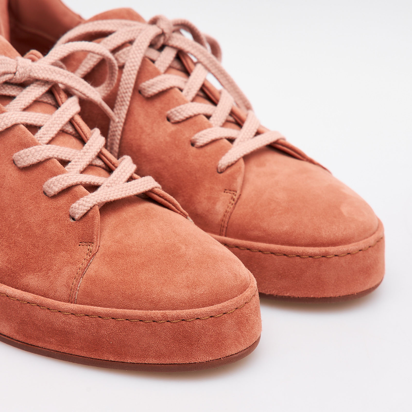 Кеды розового цвета Loro Piana - фото из каталога магазина брендовой одежды Second Friend Store Кеды Loro Piana - купить оригинал в секонд-хенде SFS - 4