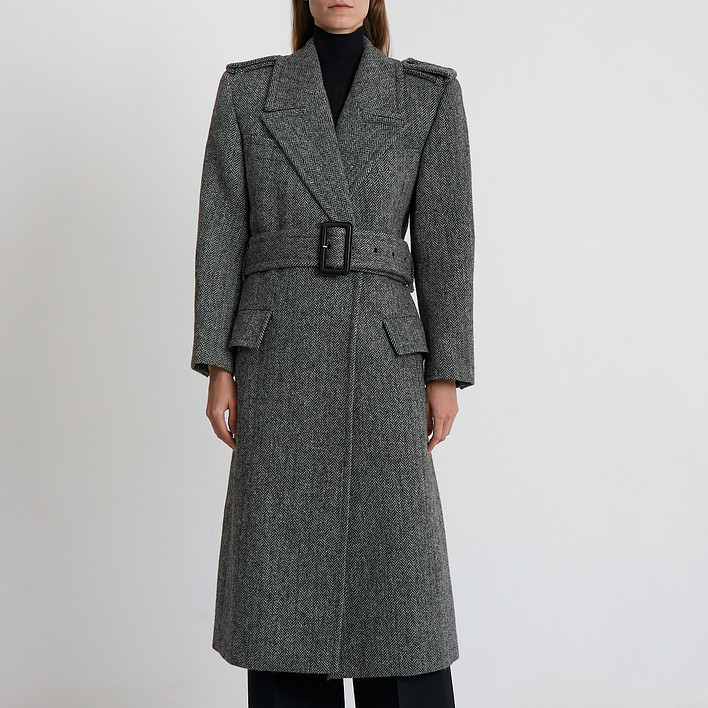 Пальто Saint Laurent