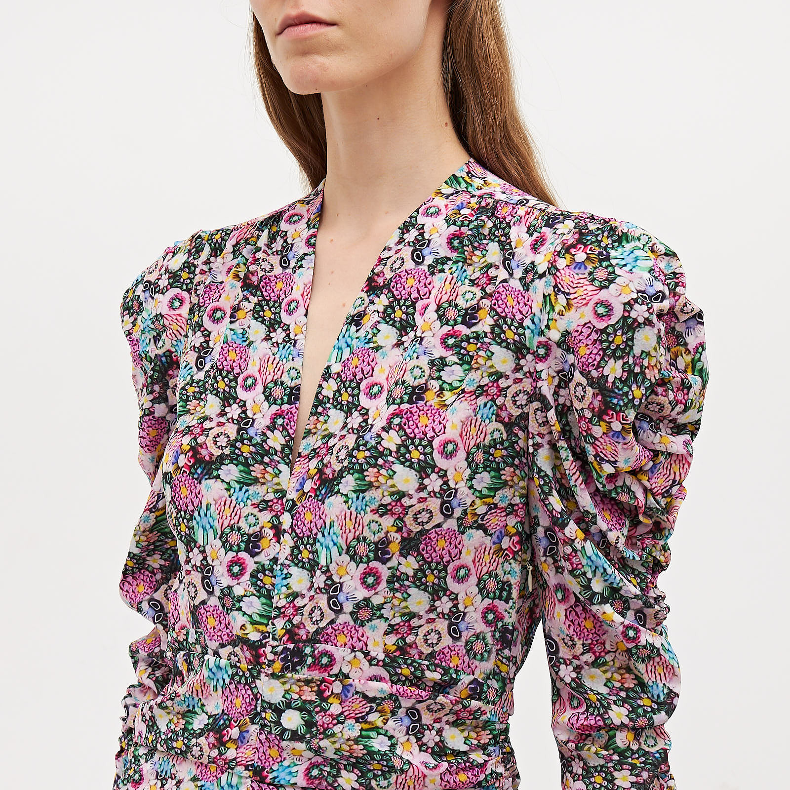 Платье розового цвета Isabel Marant - фото из каталога магазина брендовой одежды Second Friend Store Платье Isabel Marant - купить оригинал в секонд-хенде SFS - 3