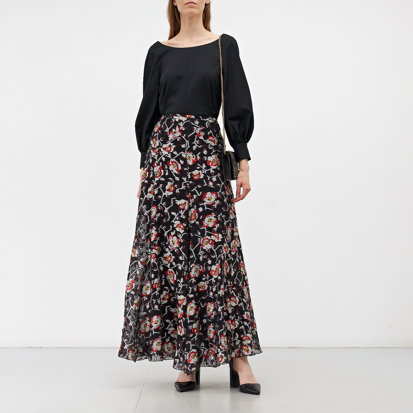 Юбка черного цвета Isabel Marant - фото из каталога магазина брендовой одежды Second Friend Store Юбка Isabel Marant - купить оригинал в секонд-хенде SFS - 2