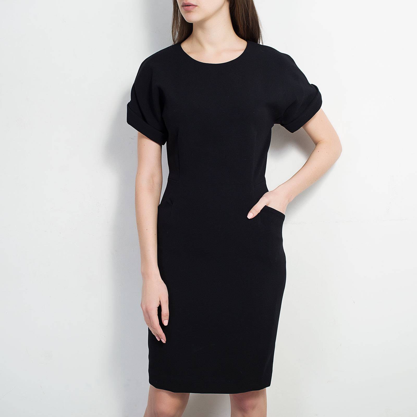 Платье черного цвета By Malene Birger - фото из каталога магазина брендовой одежды Second Friend Store Платье By Malene Birger - купить оригинал в секонд-хенде SFS - 1