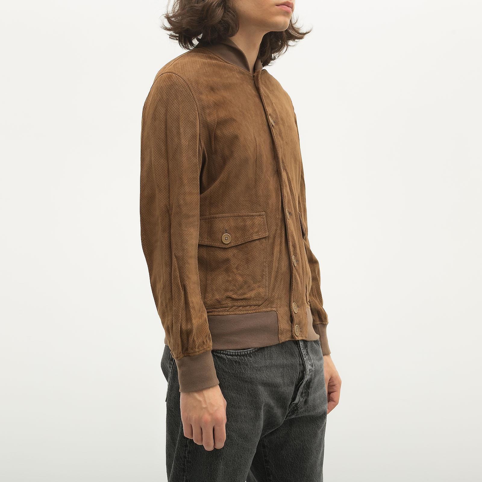 Кожаная куртка Bottega Veneta - купить оригинал в секонд-хенде SFS - 3