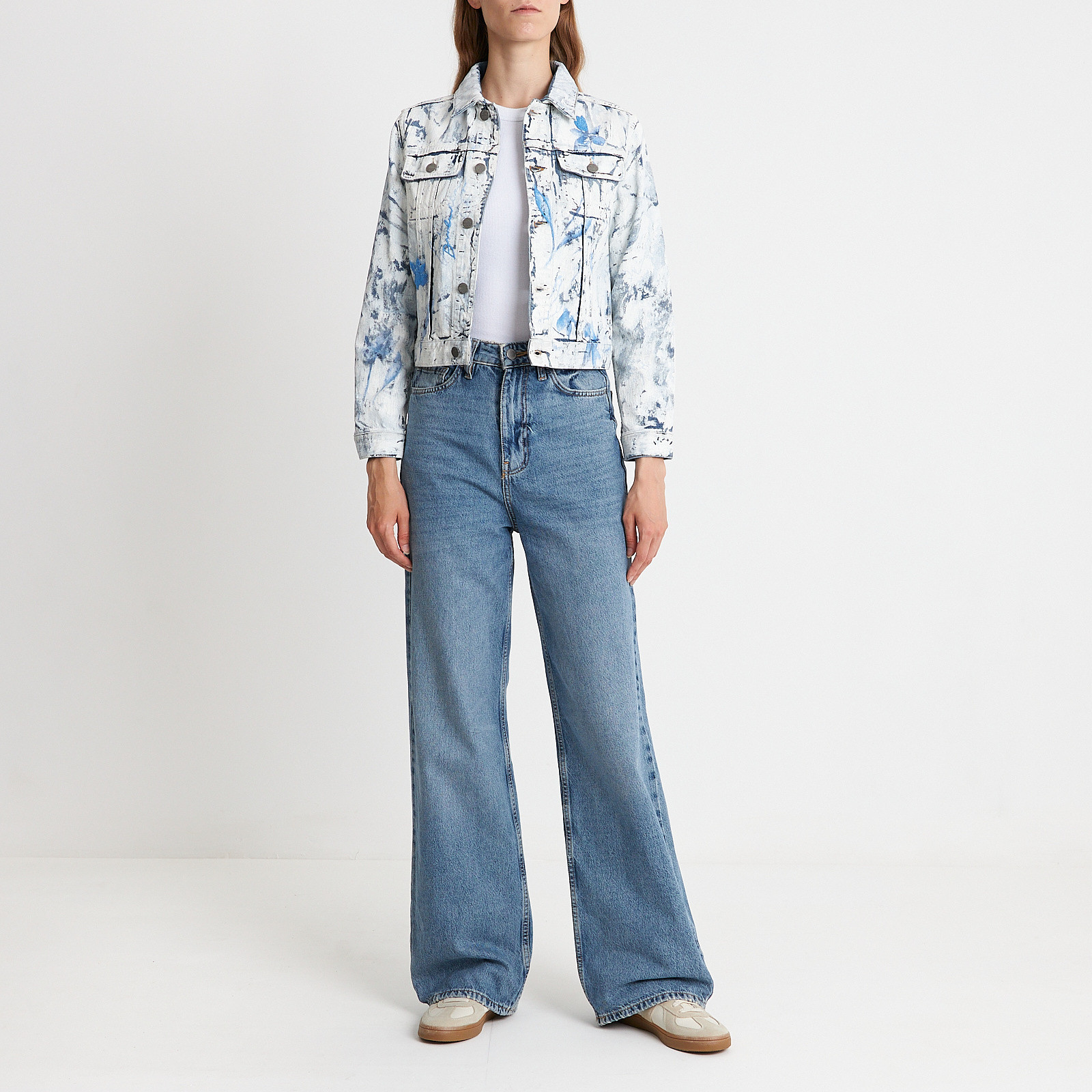 Куртка голубого цвета Ralph Lauren - фото из каталога магазина брендовой одежды Second Friend Store Куртка Ralph Lauren - купить оригинал в секонд-хенде SFS - 2