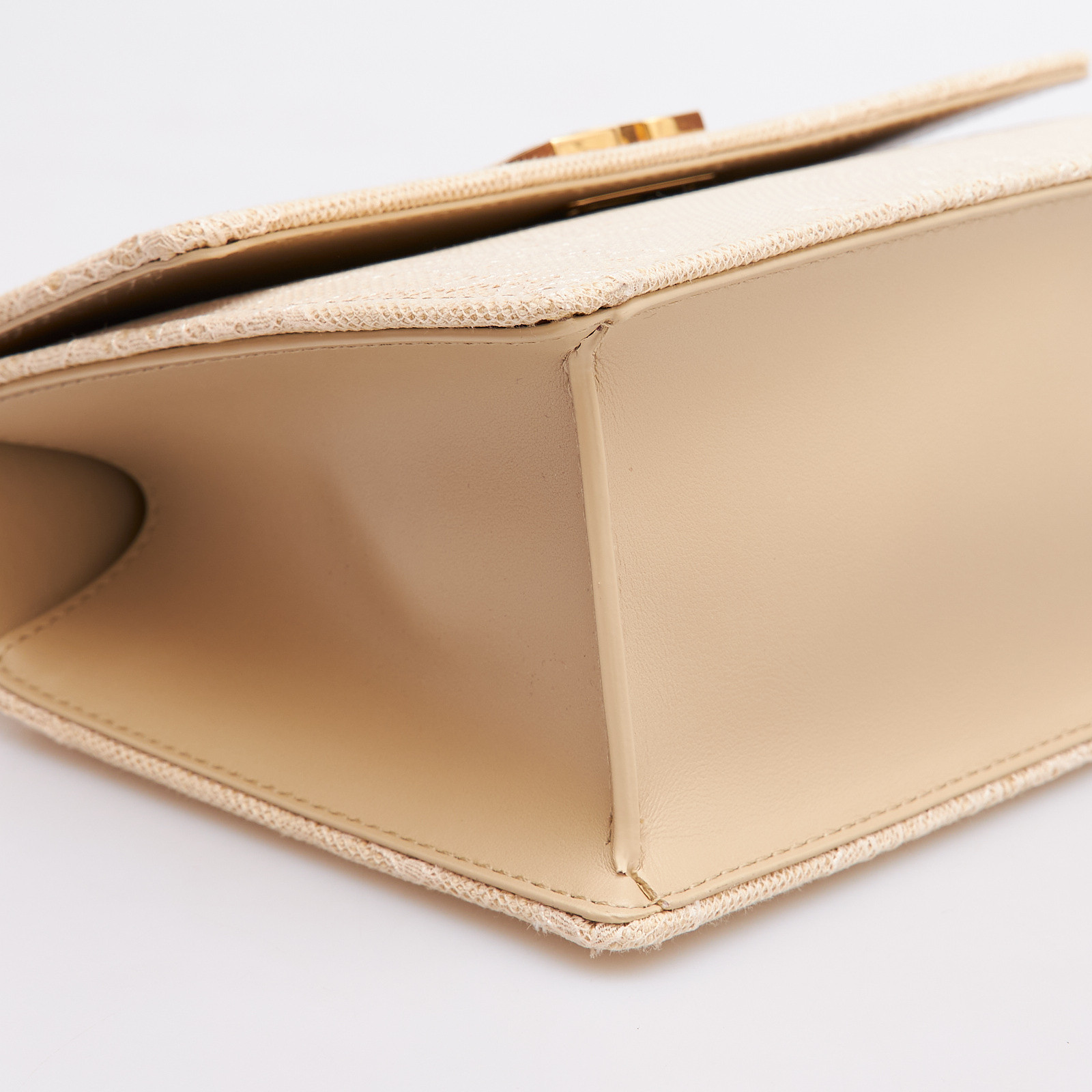 Сумка бежевого цвета Off-White - фото из каталога магазина брендовой одежды Second Friend Store Сумка Off-White - купить оригинал в секонд-хенде SFS - 6