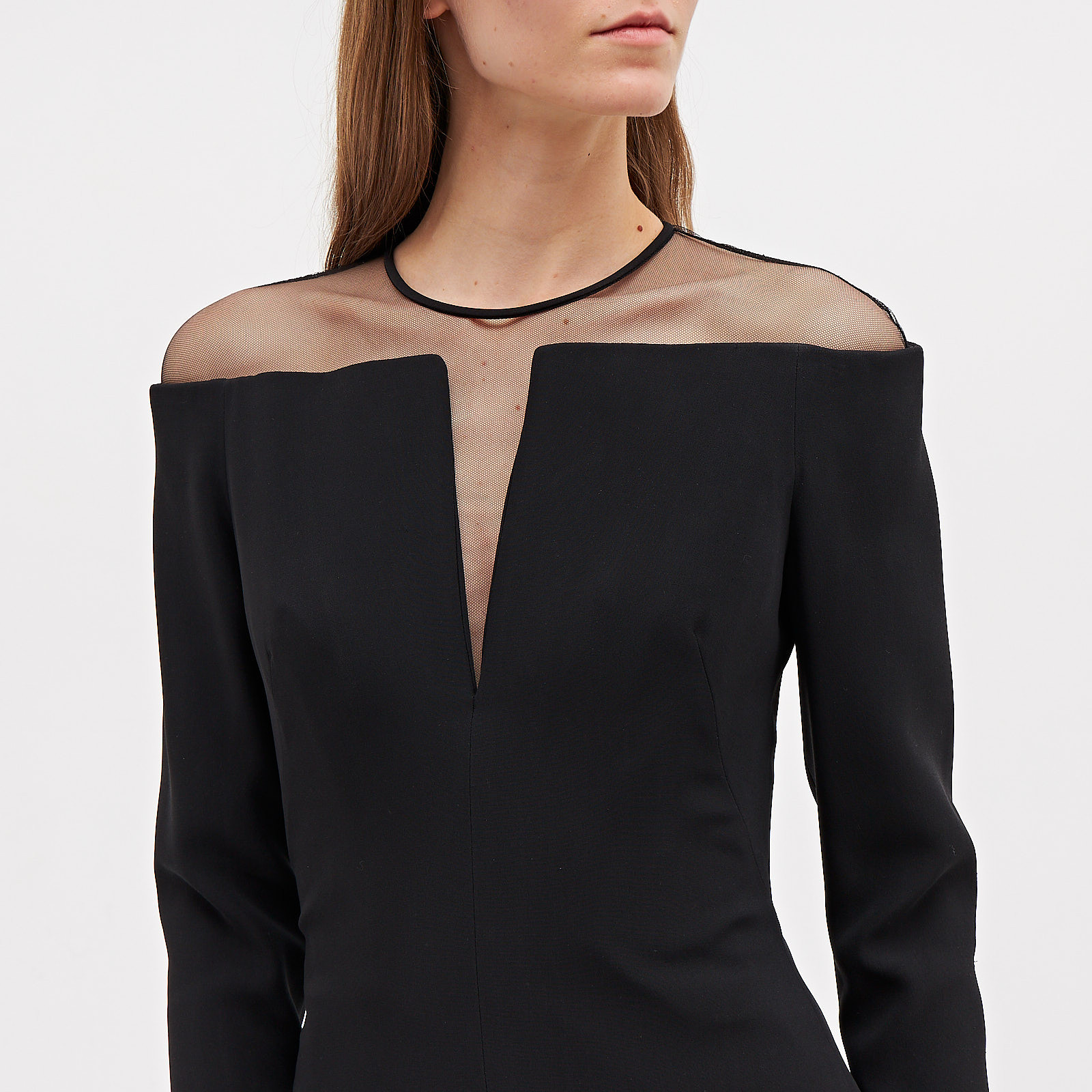 Платье черного цвета Tom Ford - фото из каталога магазина брендовой одежды Second Friend Store Платье Tom Ford - купить оригинал в секонд-хенде SFS - 4