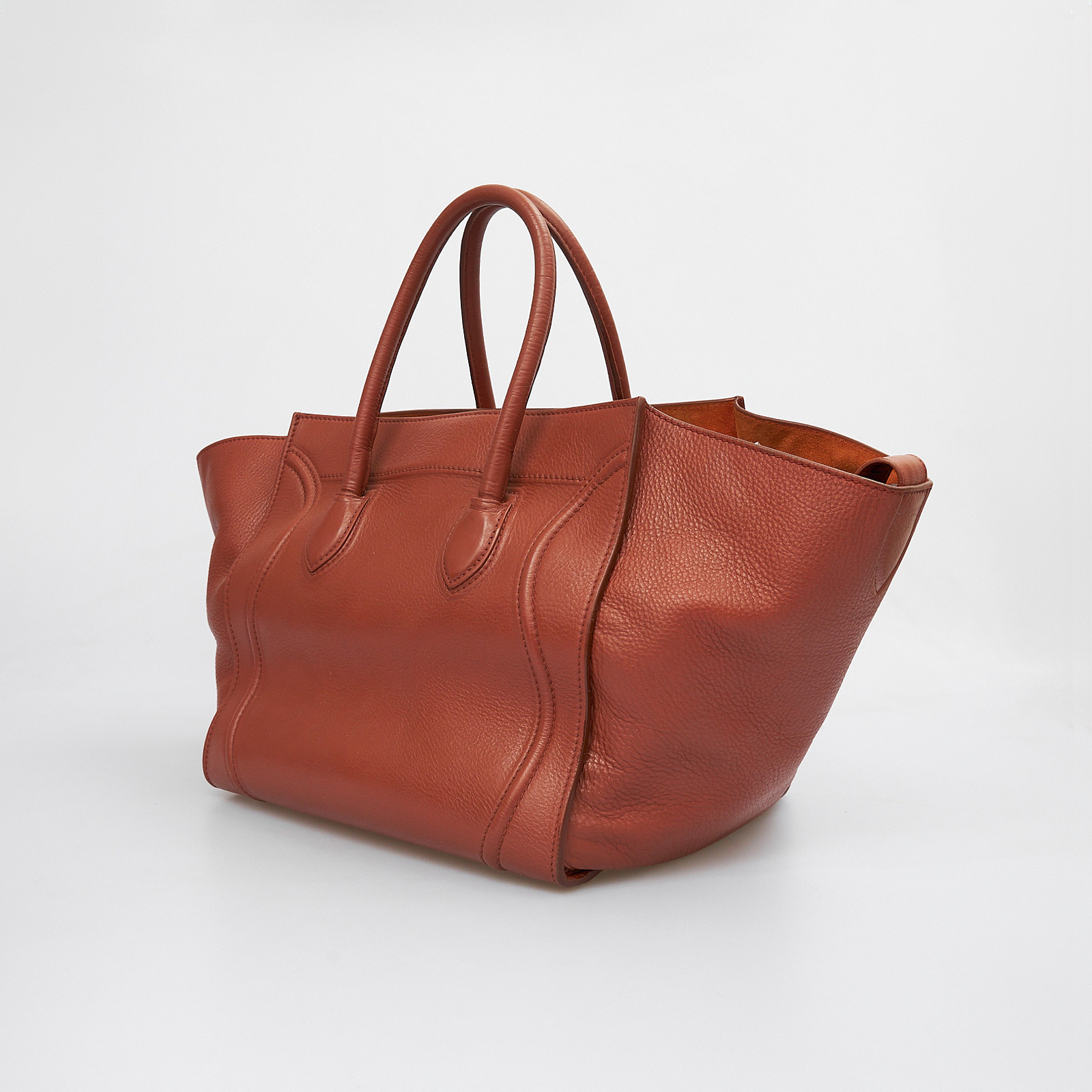 Сумка коричневого цвета Celine - фото из каталога магазина брендовой одежды Second Friend Store Сумка Celine - купить оригинал в секонд-хенде SFS - 3