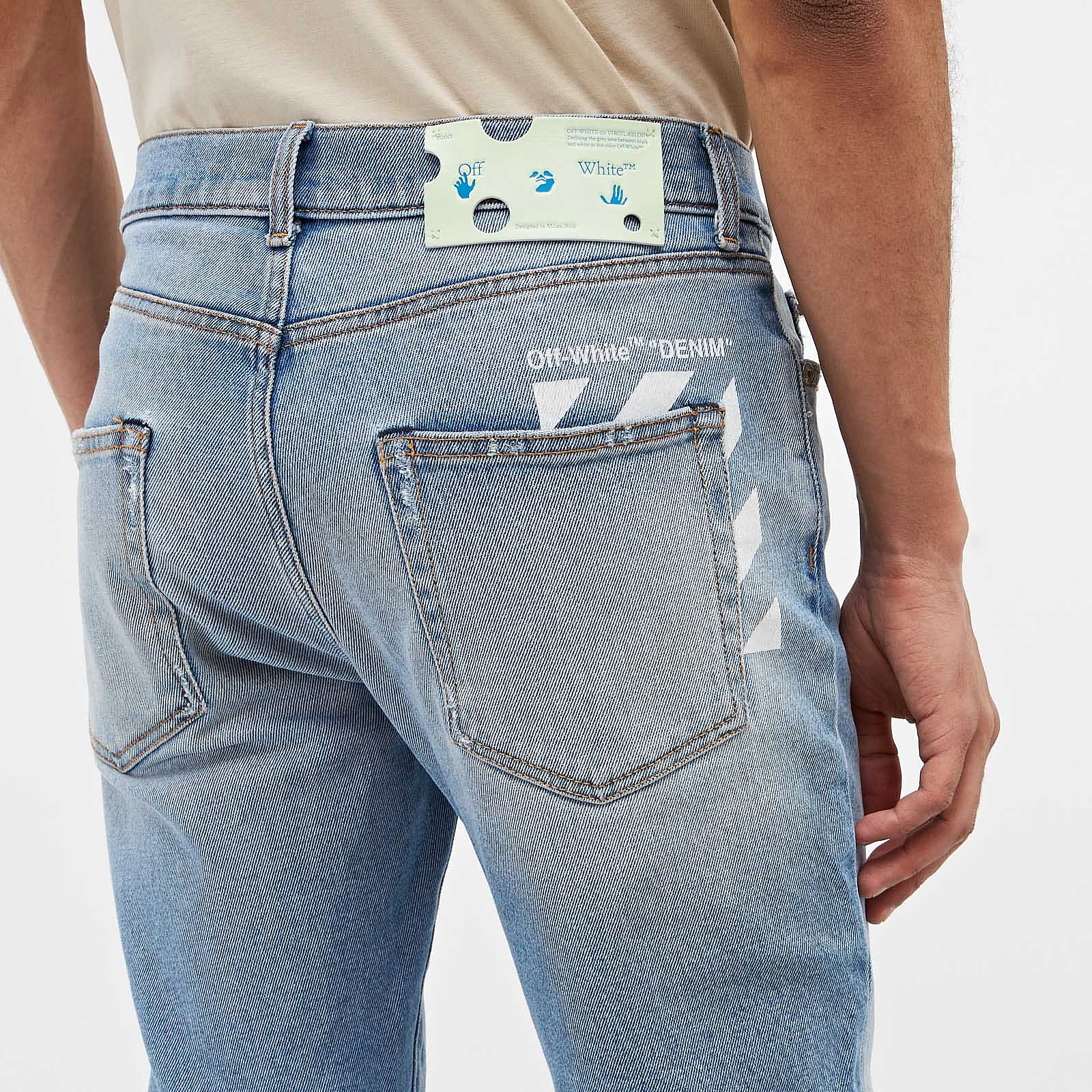 Джинсы Off-White - купить оригинал в секонд-хенде SFS - 4