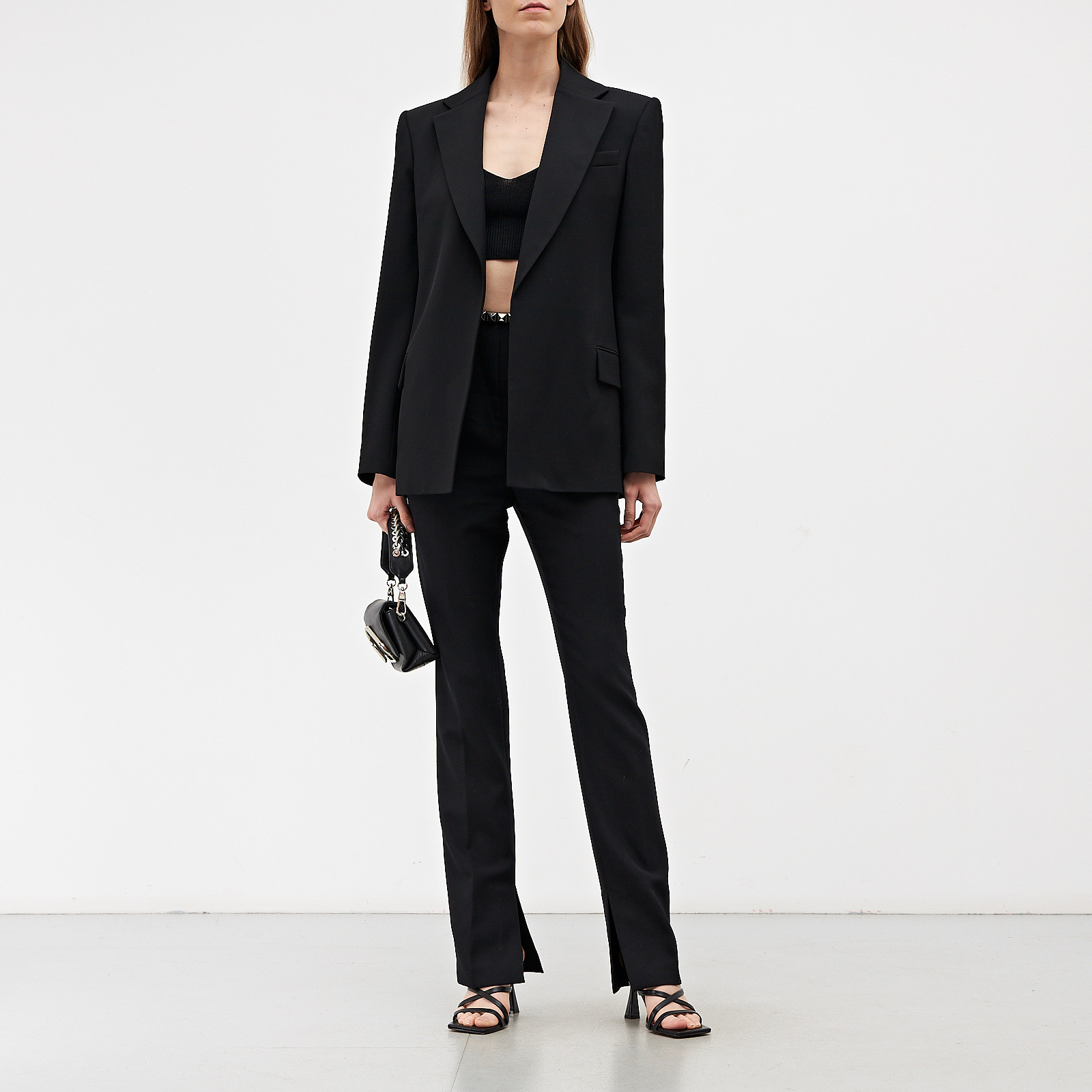 Брюки черного цвета Alexander Wang - фото из каталога магазина брендовой одежды Second Friend Store Брюки Alexander Wang - купить оригинал в секонд-хенде SFS - 2