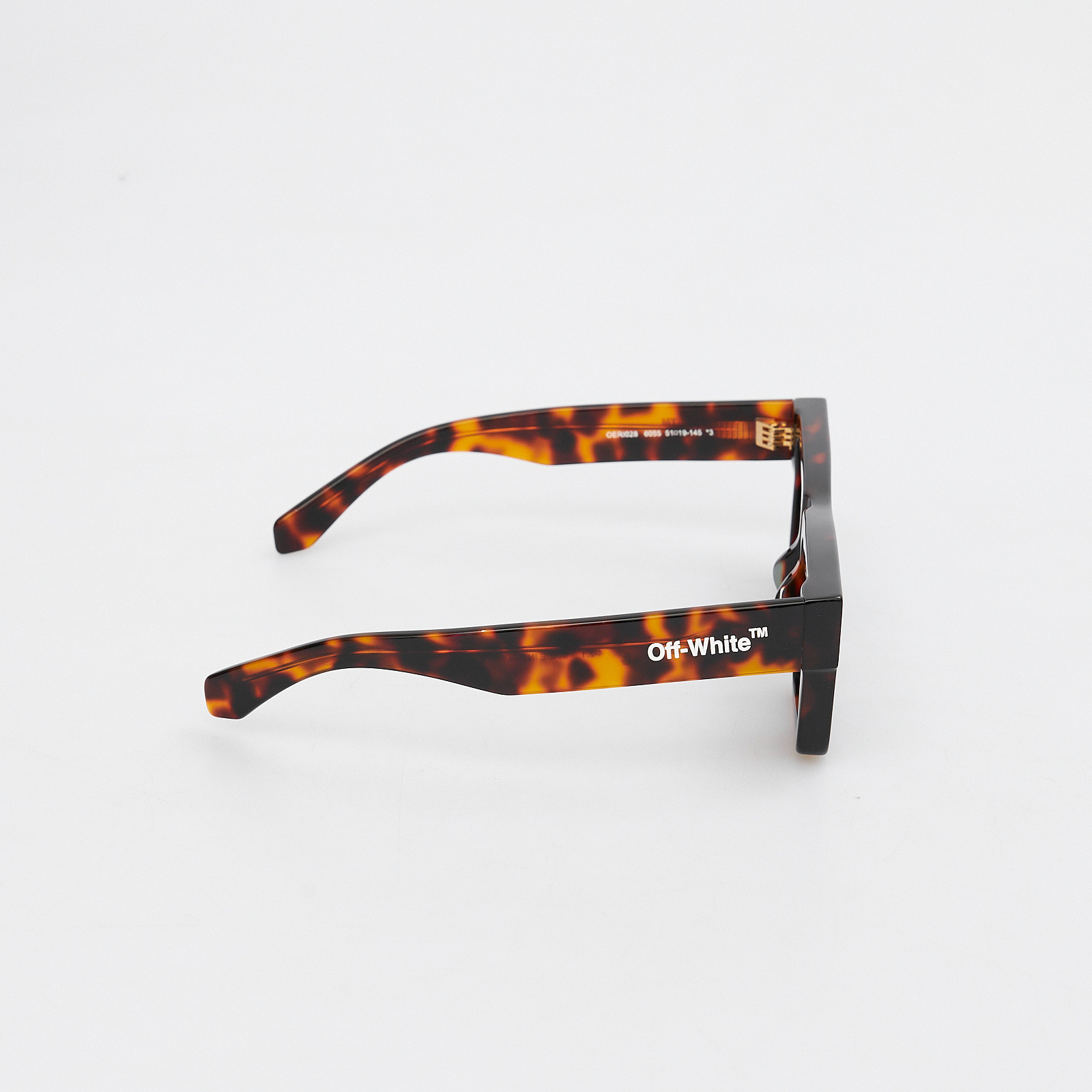 Очки  коричневого цвета Off-White  - фото из каталога магазина брендовой одежды Second Friend Store Очки Off-White - купить оригинал в секонд-хенде SFS - 4