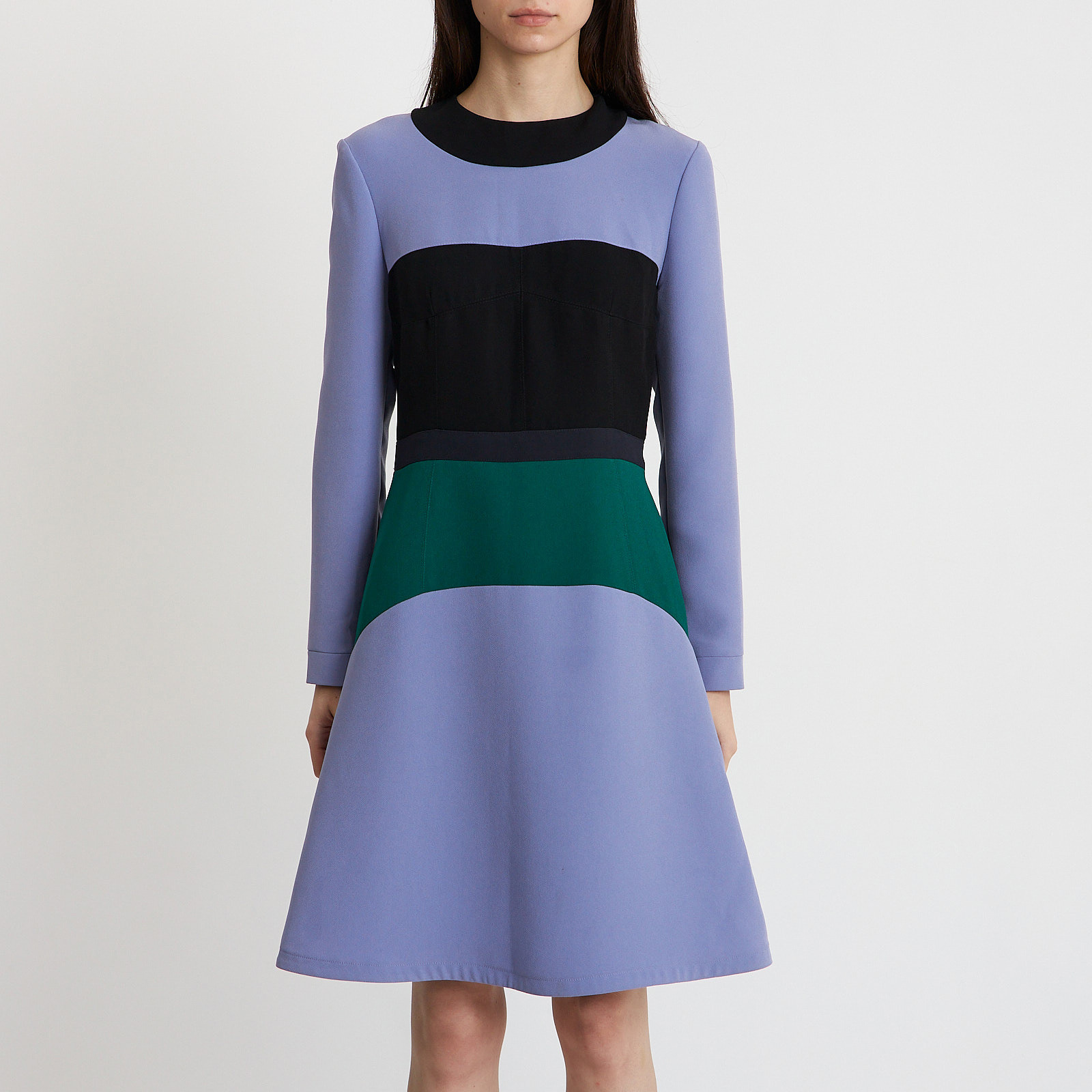 Платье фиолетового цвета Marni - фото из каталога магазина брендовой одежды Second Friend Store Платье Marni - купить оригинал в секонд-хенде SFS - 1