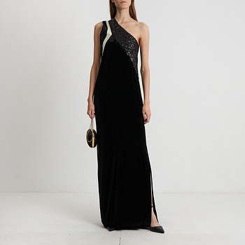 Платье ч Lanvin