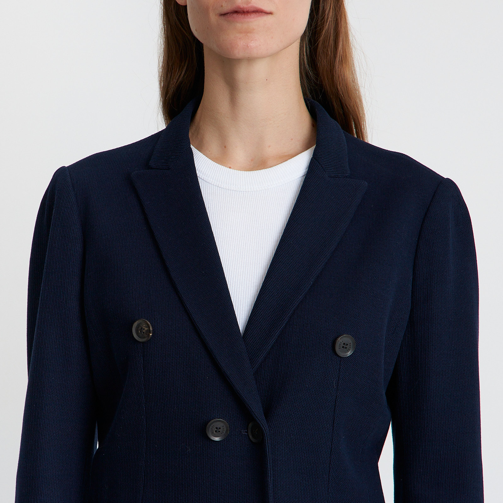 Пиджак синего цвета Gucci - фото из каталога магазина брендовой одежды Second Friend Store Пиджак Gucci - купить оригинал в секонд-хенде SFS - 4