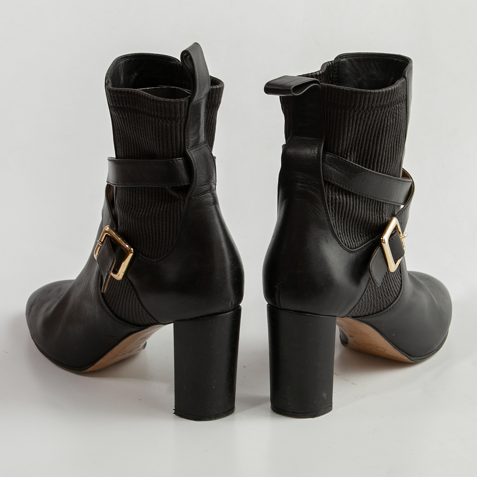 Ботильоны черного цвета Chloe - фото из каталога магазина брендовой одежды Second Friend Store Ботильоны Chloe - купить оригинал в секонд-хенде SFS - 3