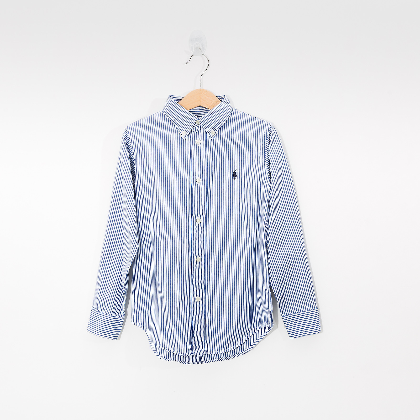 Рубашка белого цвета Ralph Lauren - фото из каталога магазина брендовой одежды Second Friend Store Рубашка Ralph Lauren - купить оригинал в секонд-хенде SFS - 1