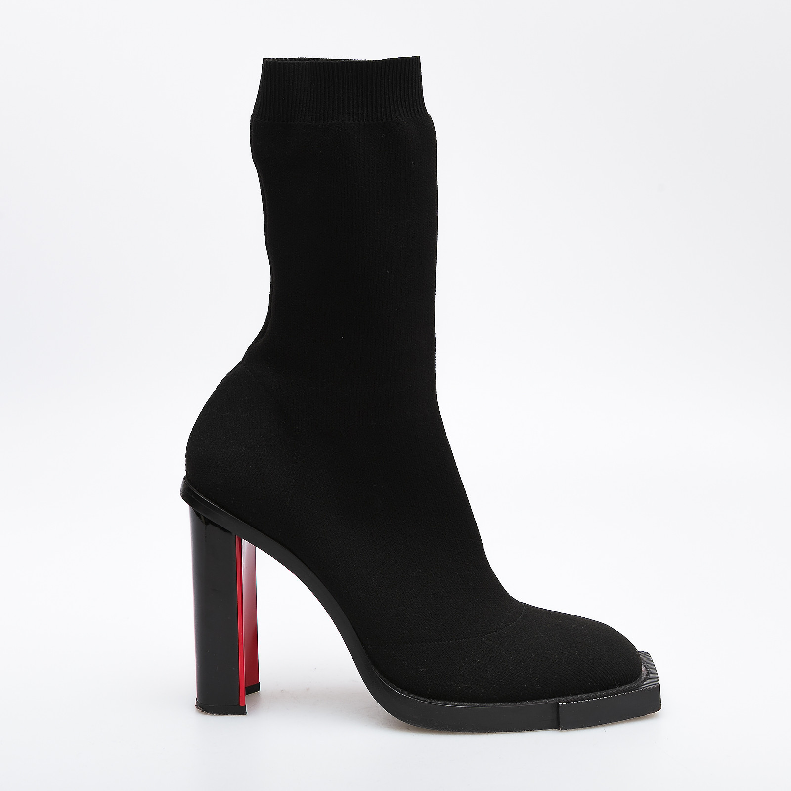 Сапоги черного цвета Alexander McQueen - фото из каталога магазина брендовой одежды Second Friend Store Сапоги Alexander McQueen - купить оригинал в секонд-хенде SFS - 1