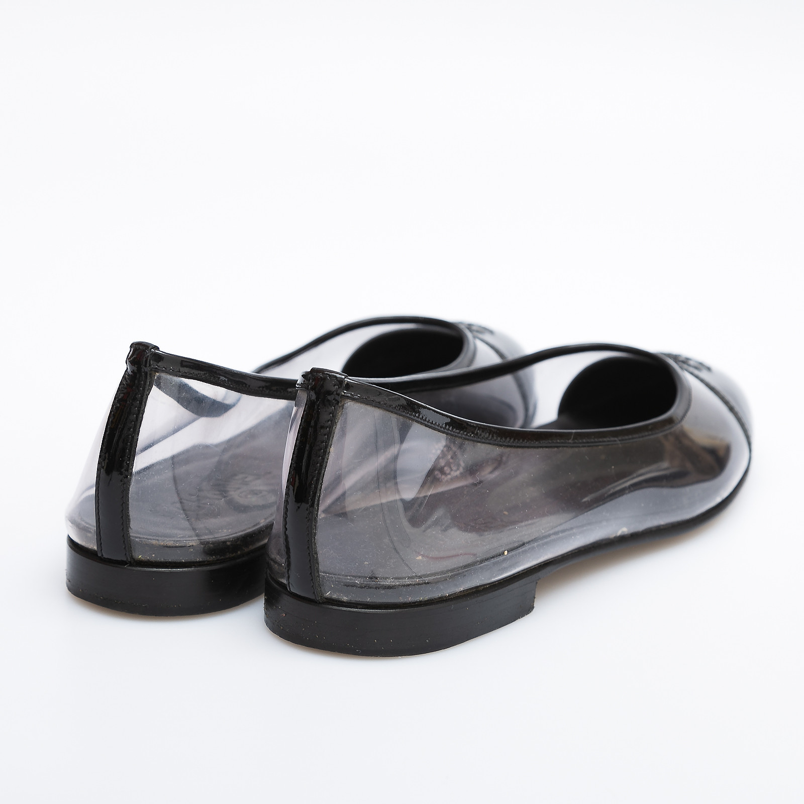 Балетки черного цвета Chanel - фото из каталога магазина брендовой одежды Second Friend Store Балетки Chanel - купить оригинал в секонд-хенде SFS - 3