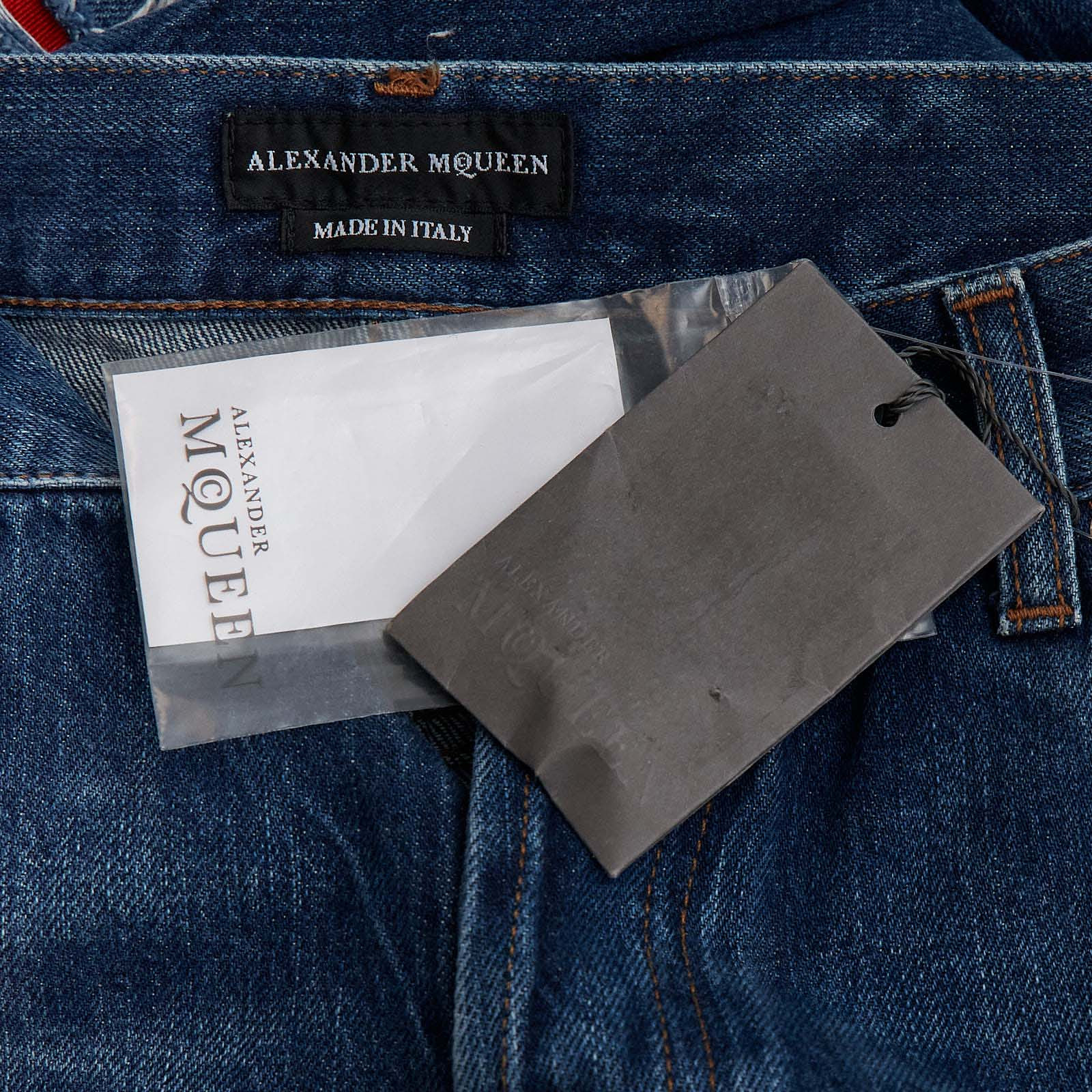 Джинсы Alexander McQueen - купить оригинал в секонд-хенде SFS - 5