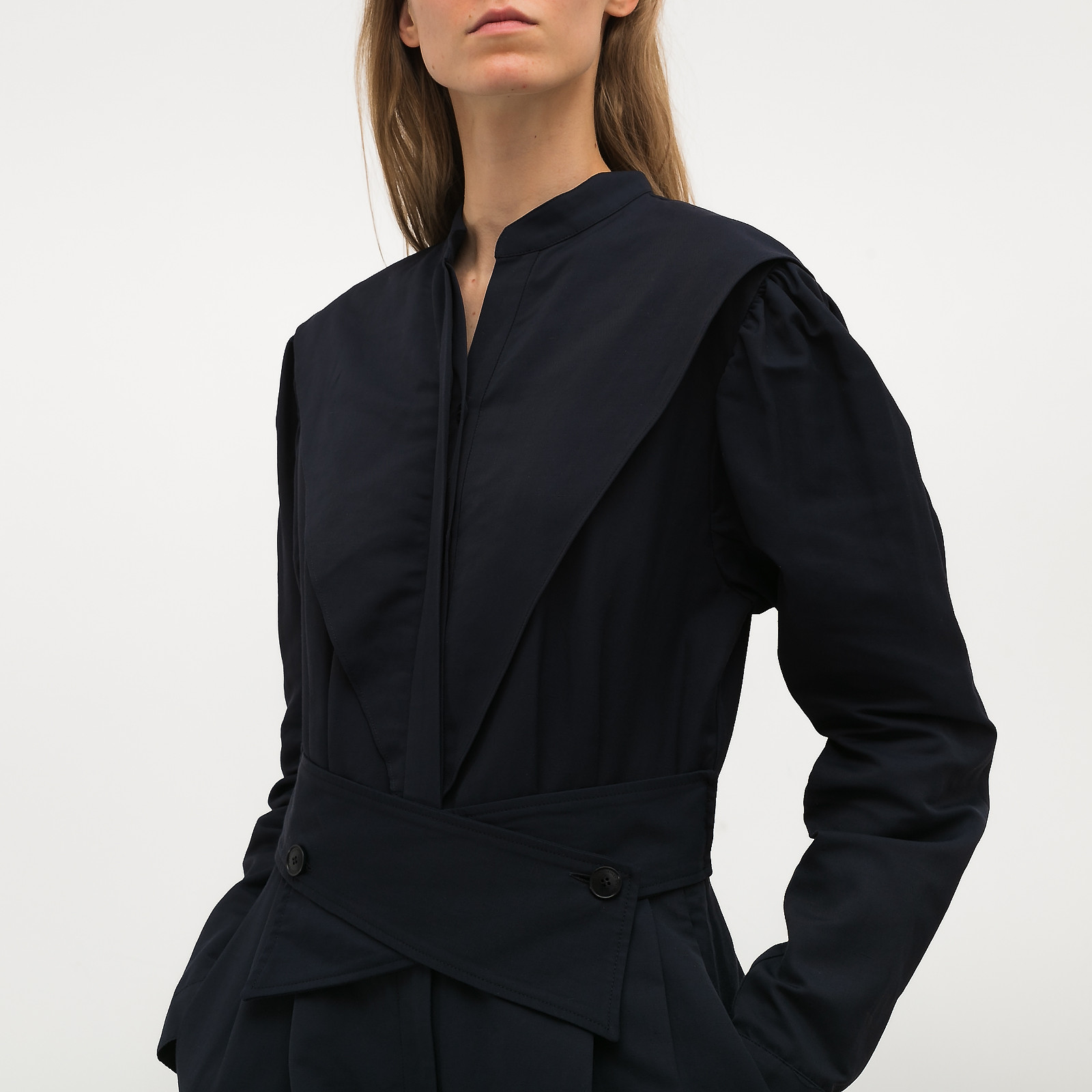 Комбинезон синего цвета Stella McCartney - фото из каталога магазина брендовой одежды Second Friend Store Комбинезон Stella McCartney - купить оригинал в секонд-хенде SFS - 3