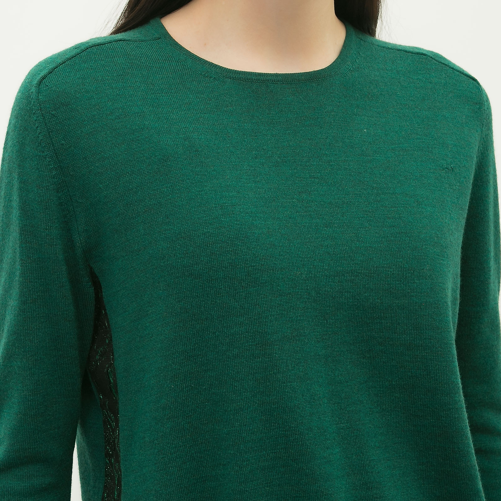 Джемпер зеленого цвета N21 - фото из каталога магазина брендовой одежды Second Friend Store Джемпер N21 - купить оригинал в секонд-хенде SFS - 4